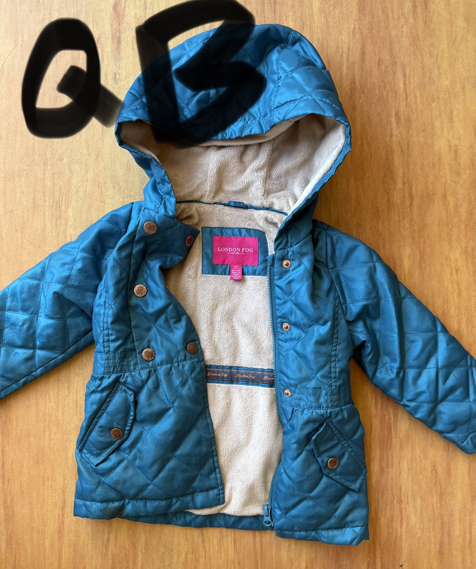 Lot QB 3T jacket London fog