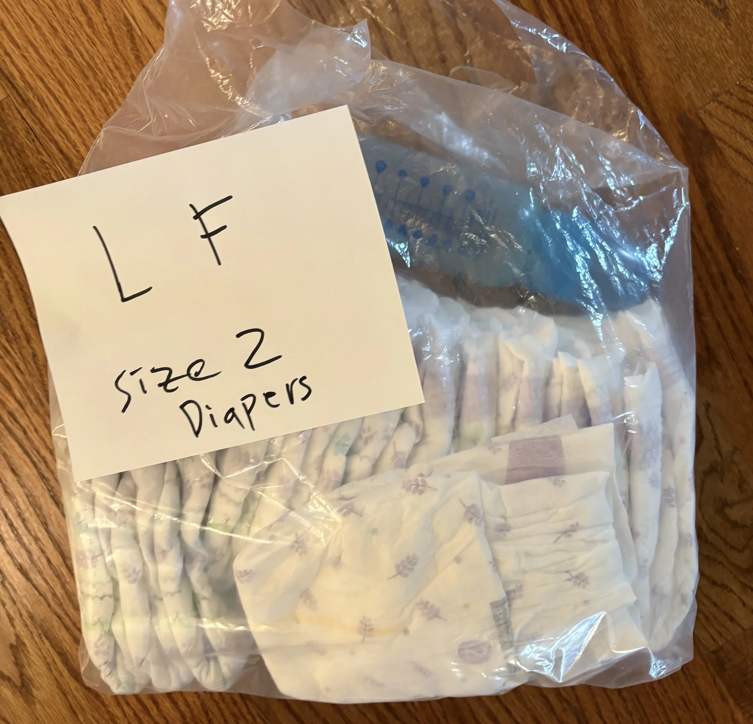 Lot LF Size 2 diapers