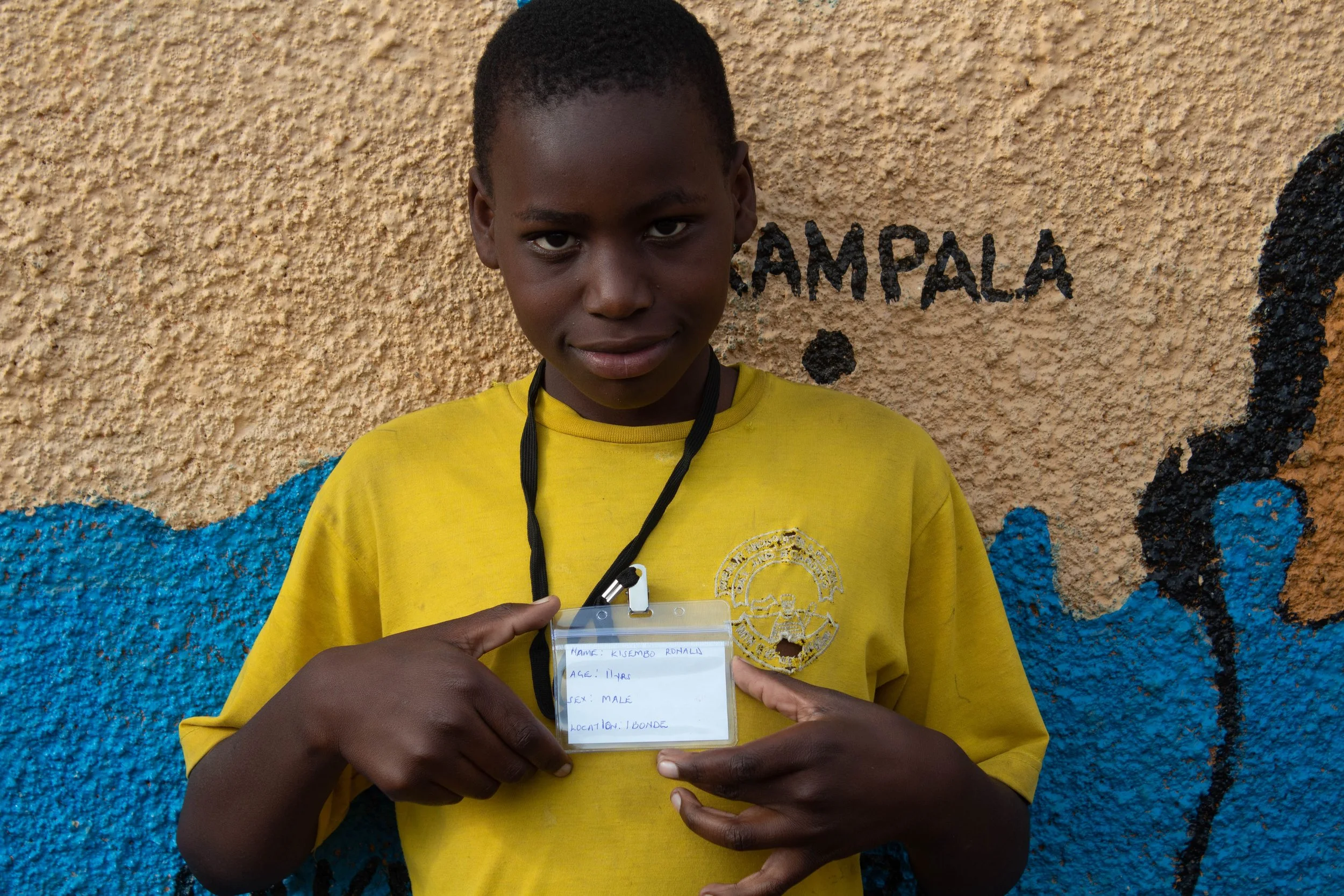 Kisembo Ronald, age 11