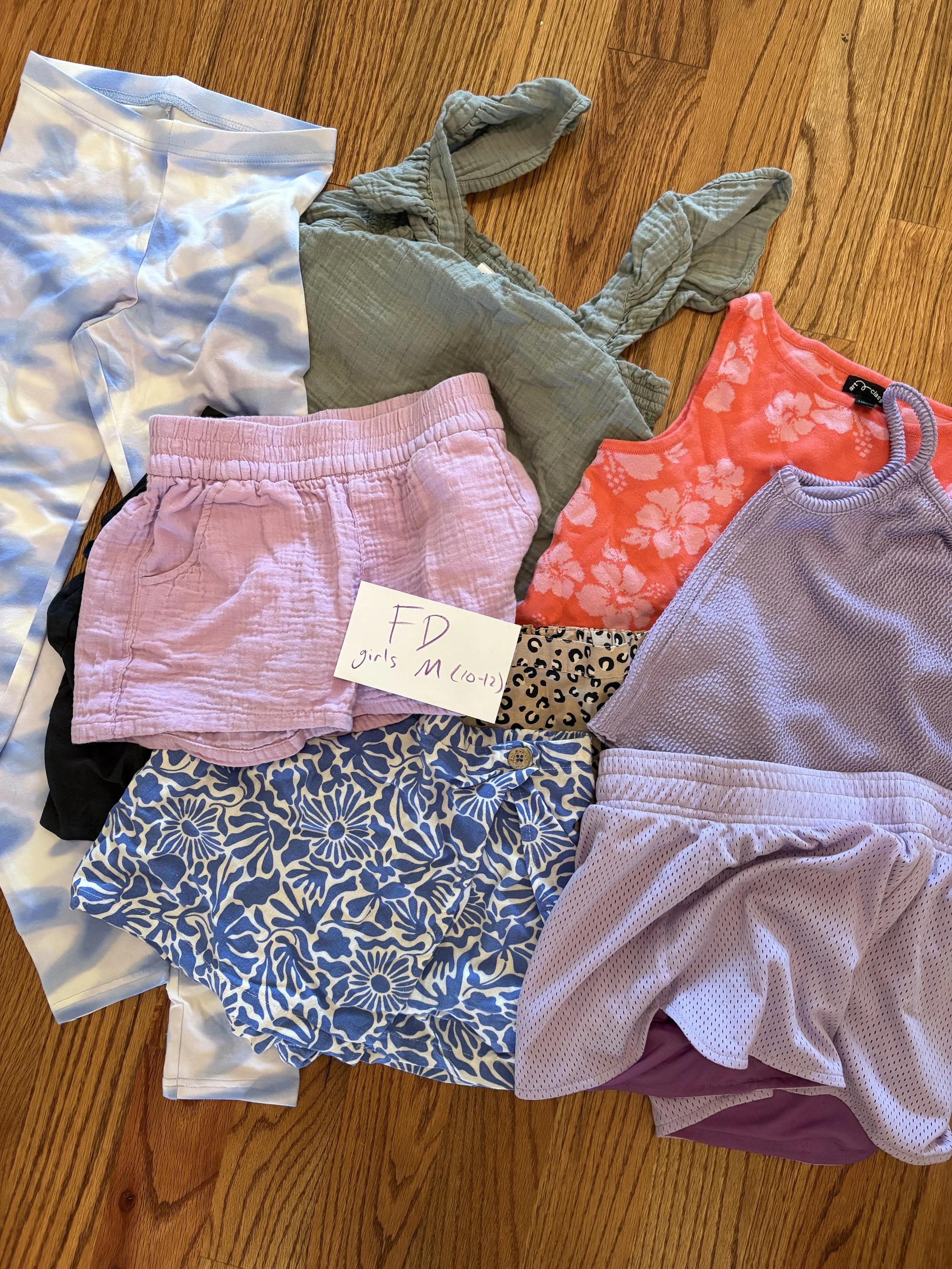 Lot FD girls M (10/12)