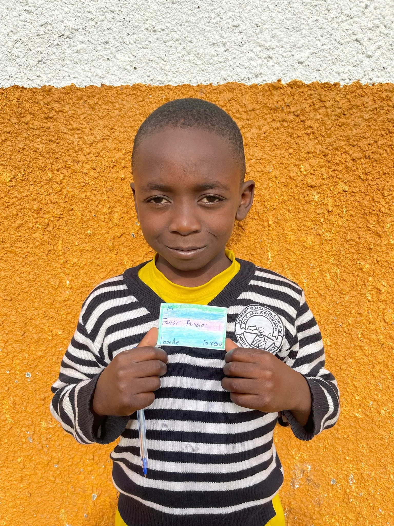 Favor Arnold, age 10