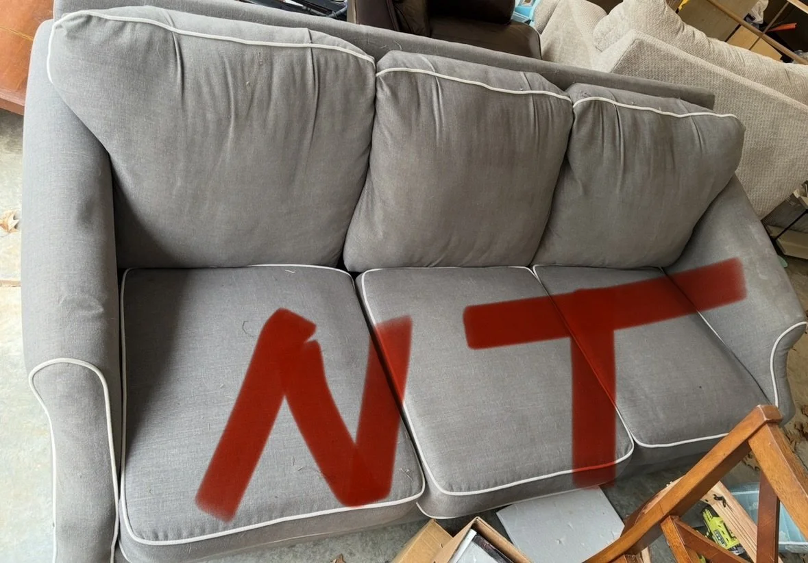 Lot NT GrayBlue Couch