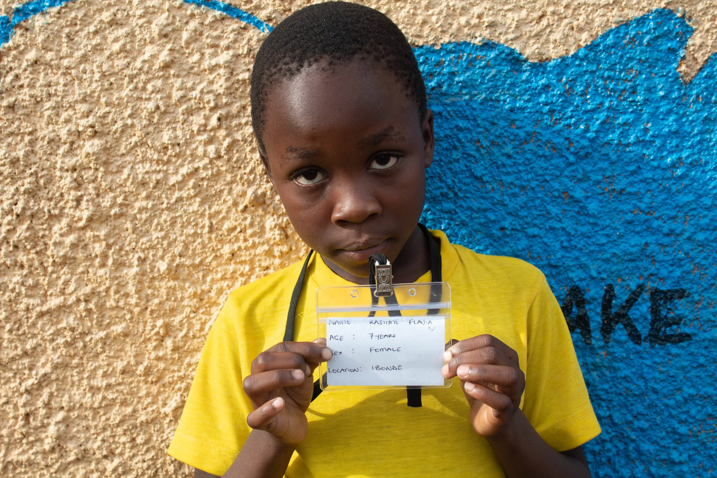 Kasiime Flasia, age 7