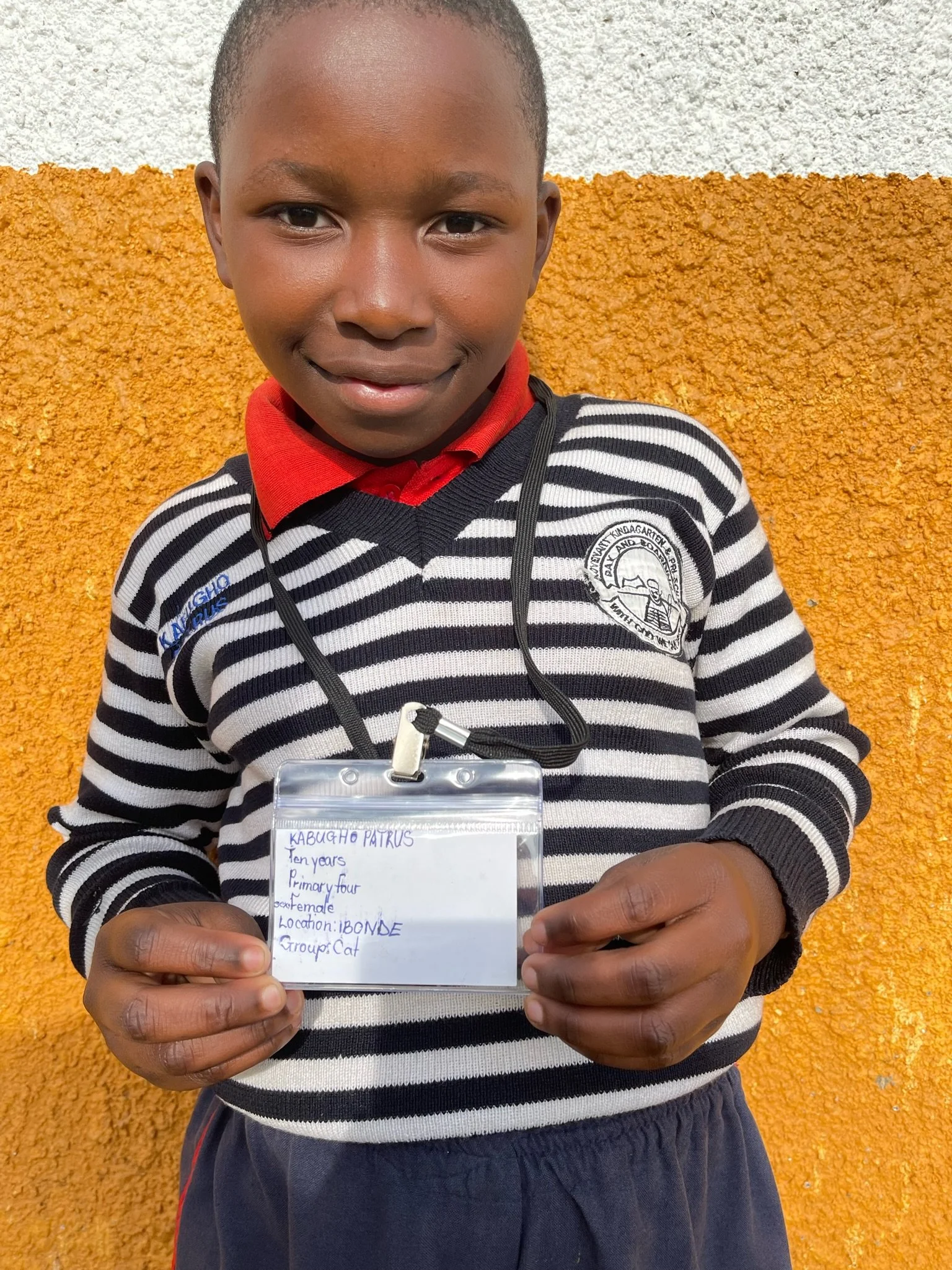 Kabugho Patrus, age 10