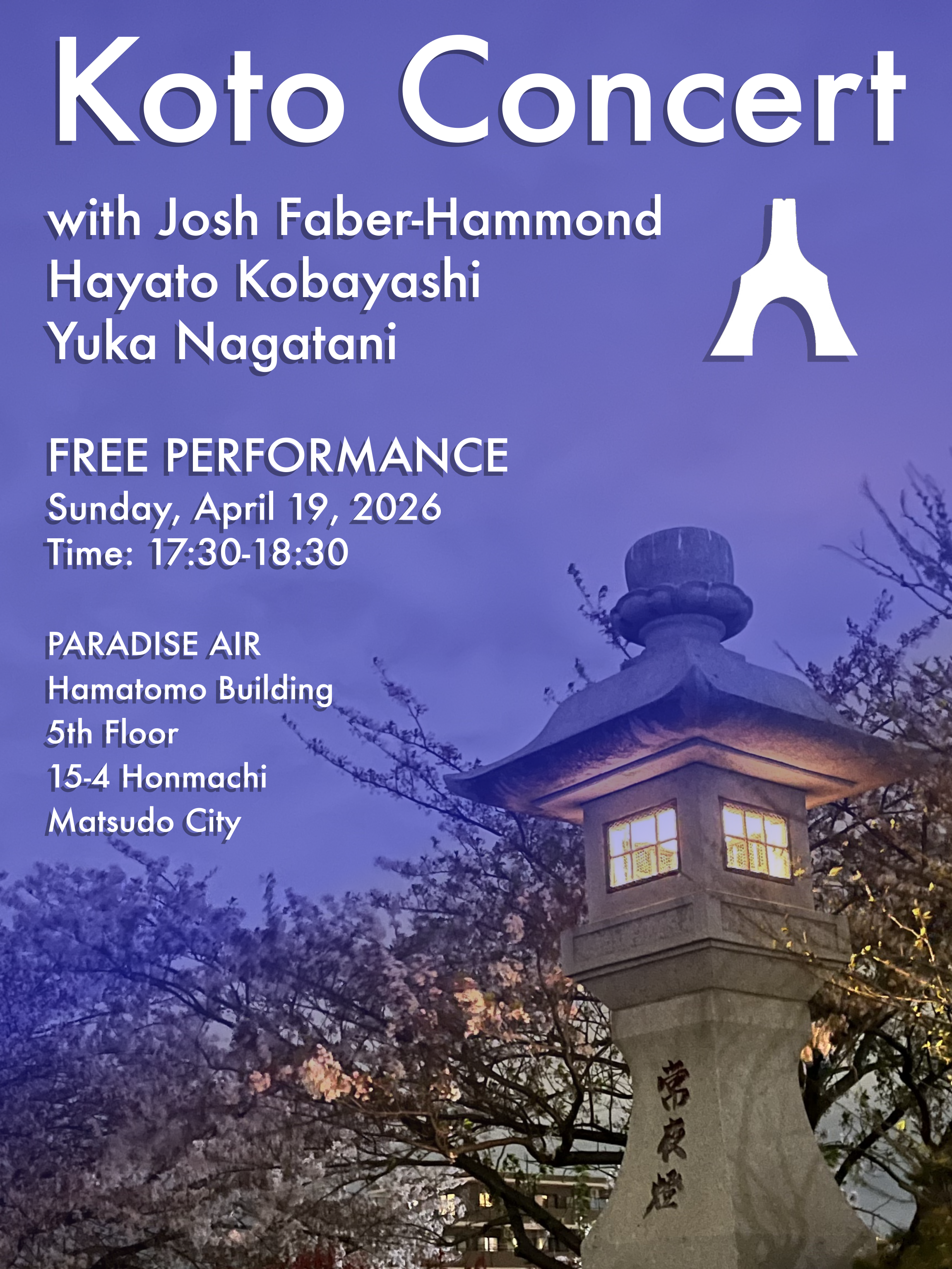 Koto Ensemble at PARADISE AIR