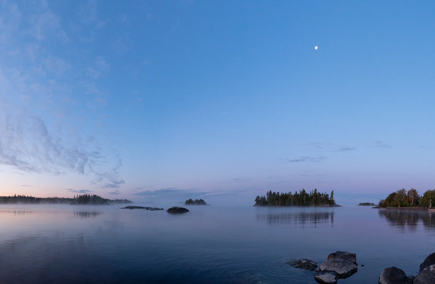 Lac Saint-Jean at dawn