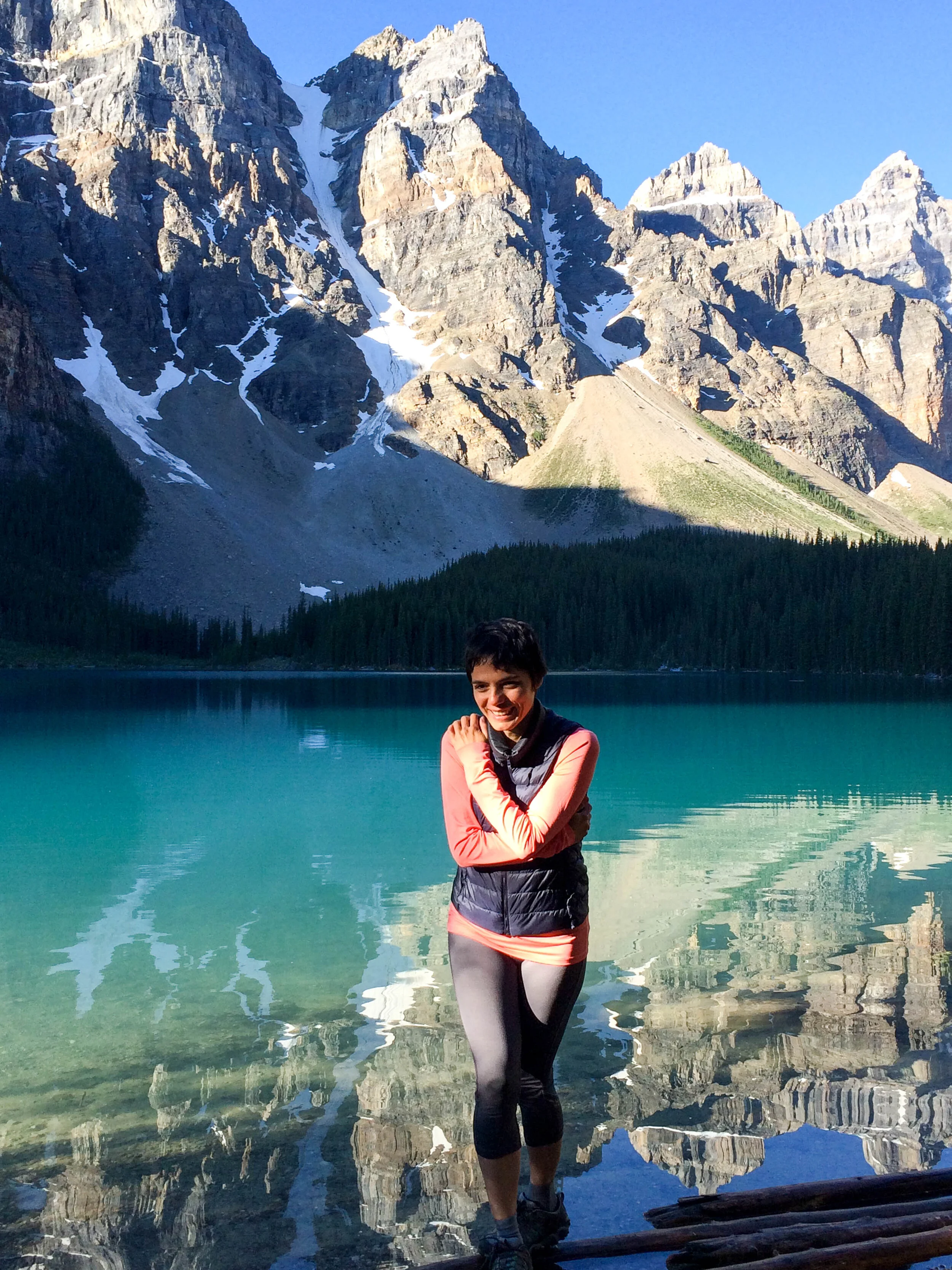 Moraine Lake in the Valley of the Ten Peaks