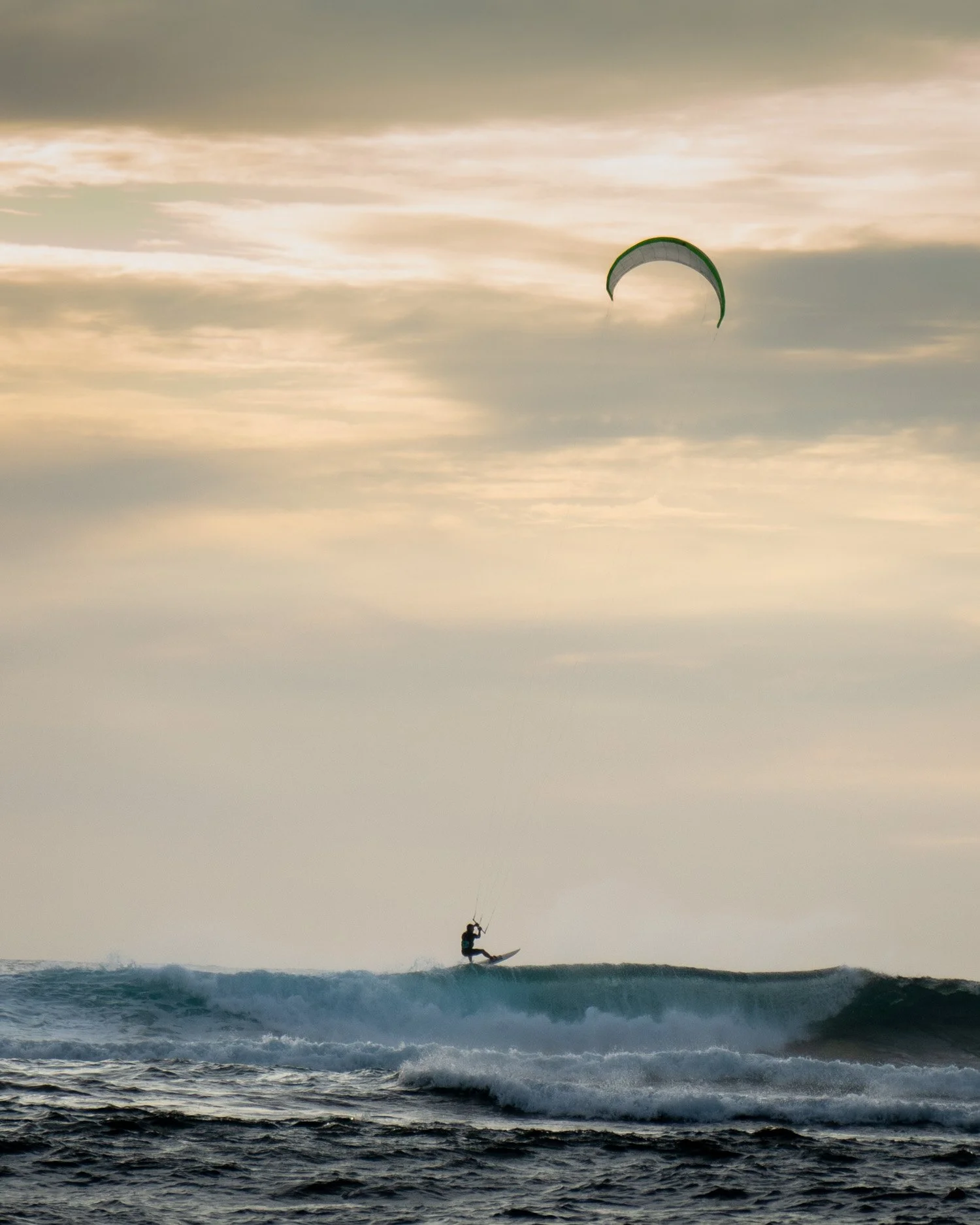 Windsurfing in Margaret river, Australia