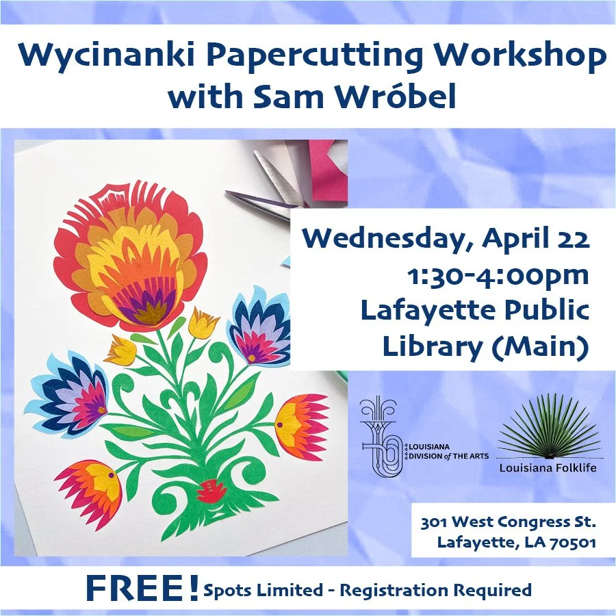 Free Wycinanki Workshop at Lafayette Public Library