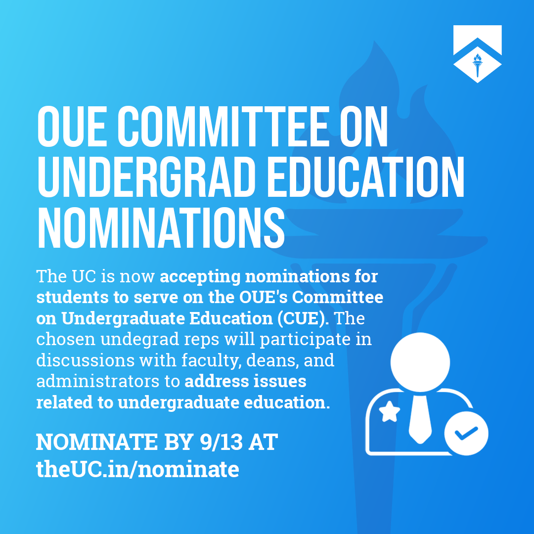 OUE Committee on Undergraduate Education Nominations