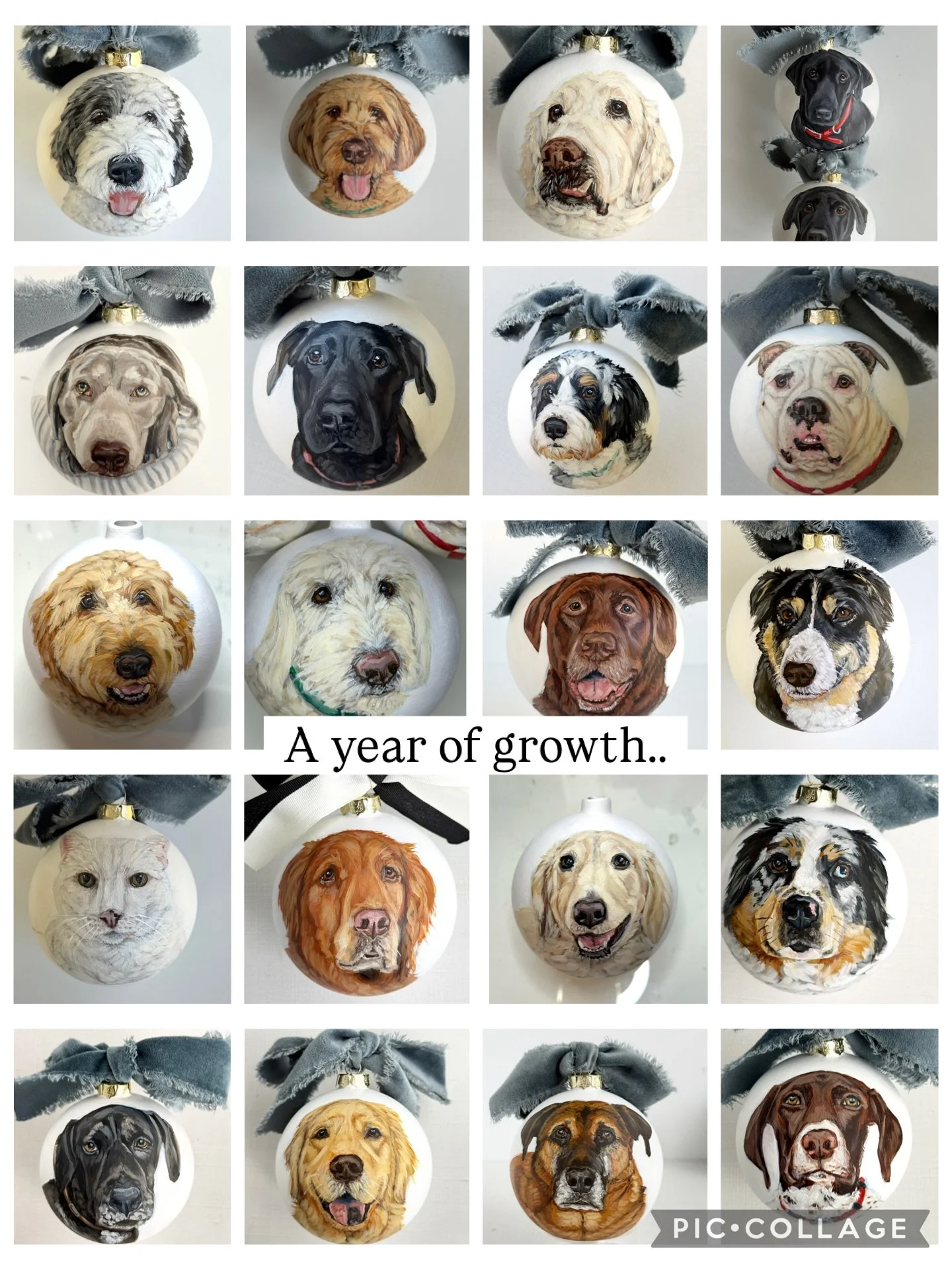 Happy 2026 friends!! 🍾❤️🍾

#yearofgrowth #goodestboy #goodestgirl #petportraitartist #customartwork