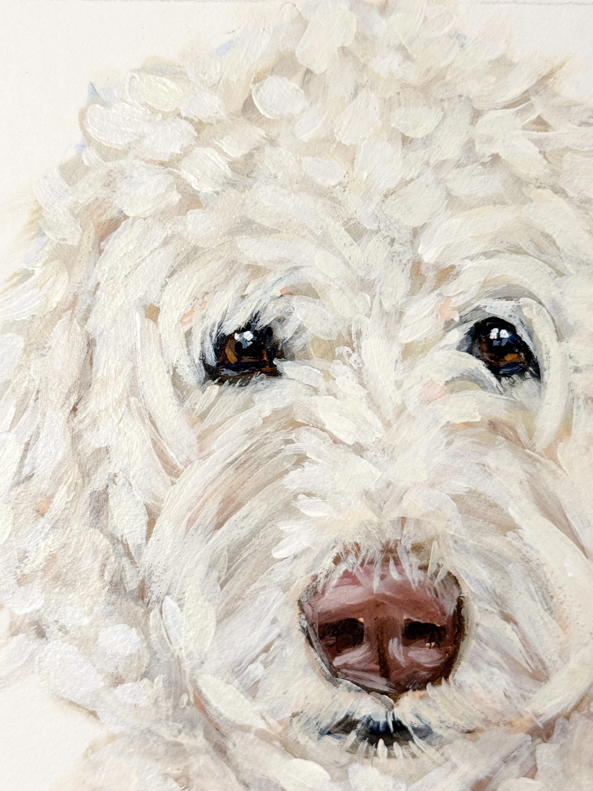 Tupelo ❤️ A gift to remember her by. 

#dogmomgift #dogmomgifts #alldogsgotoheaven #doodlelovers #dogportraits