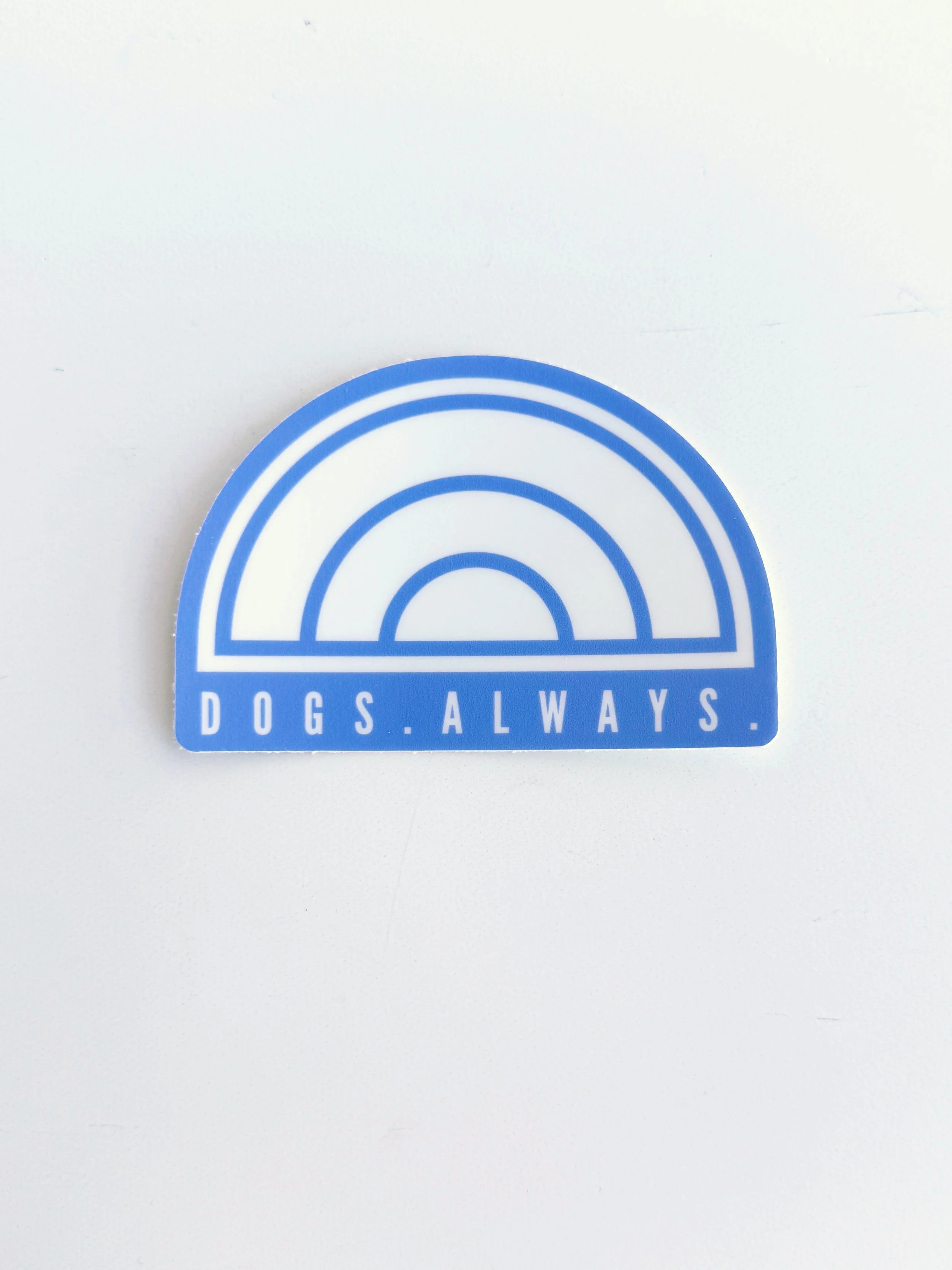 Dogs Always Sticker
