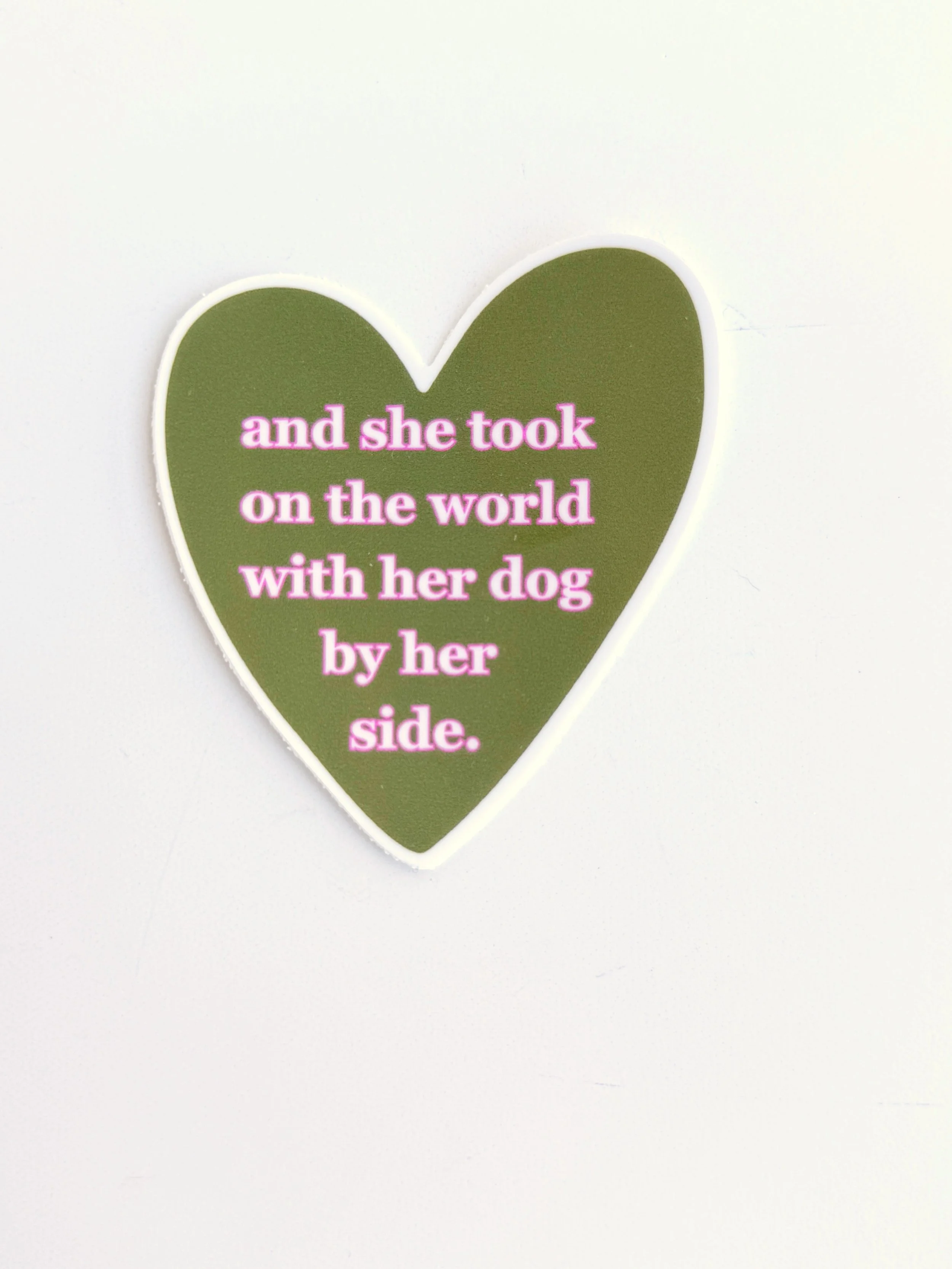 By Her Side Sticker
