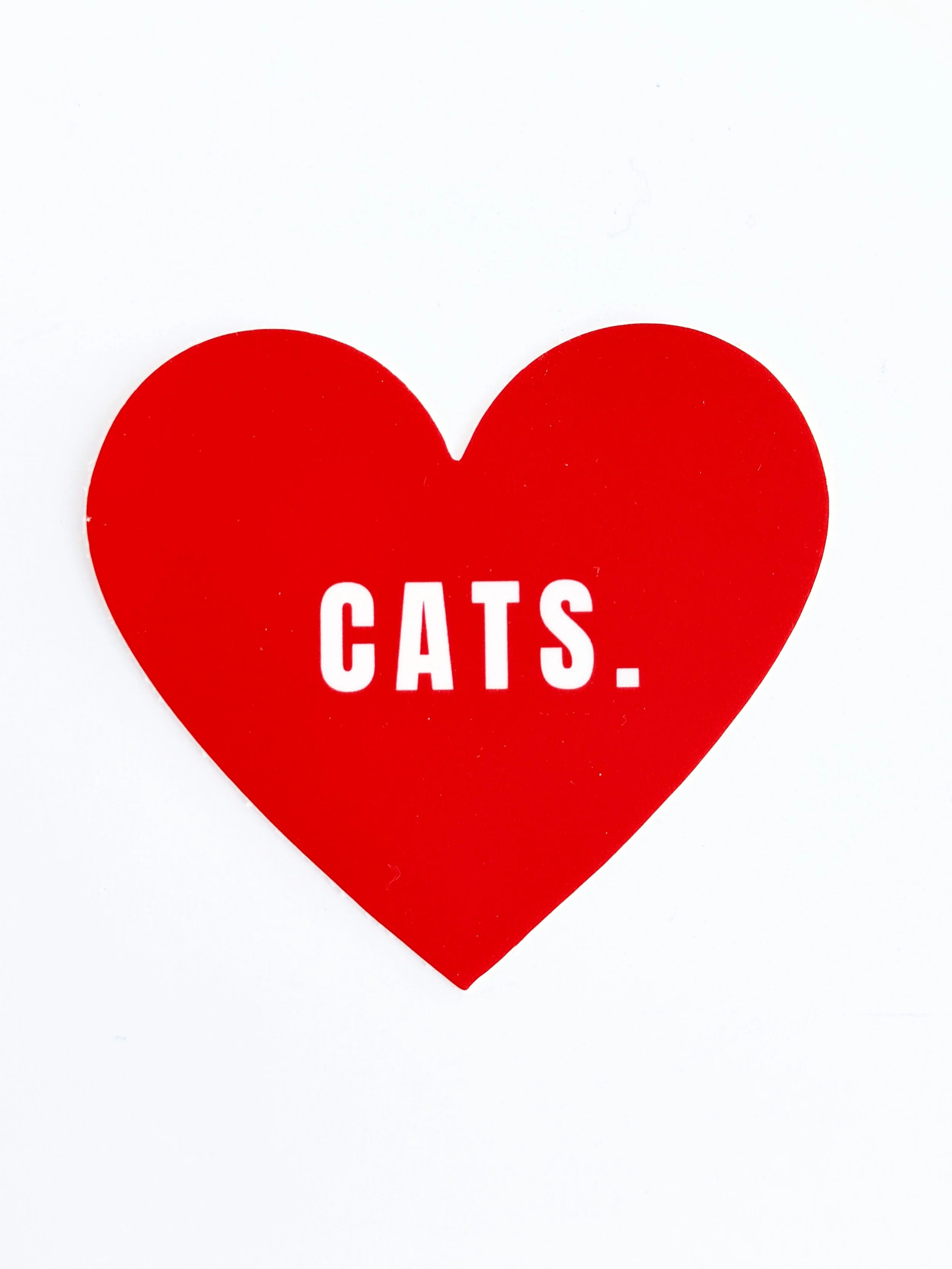 Heart Cats Sticker