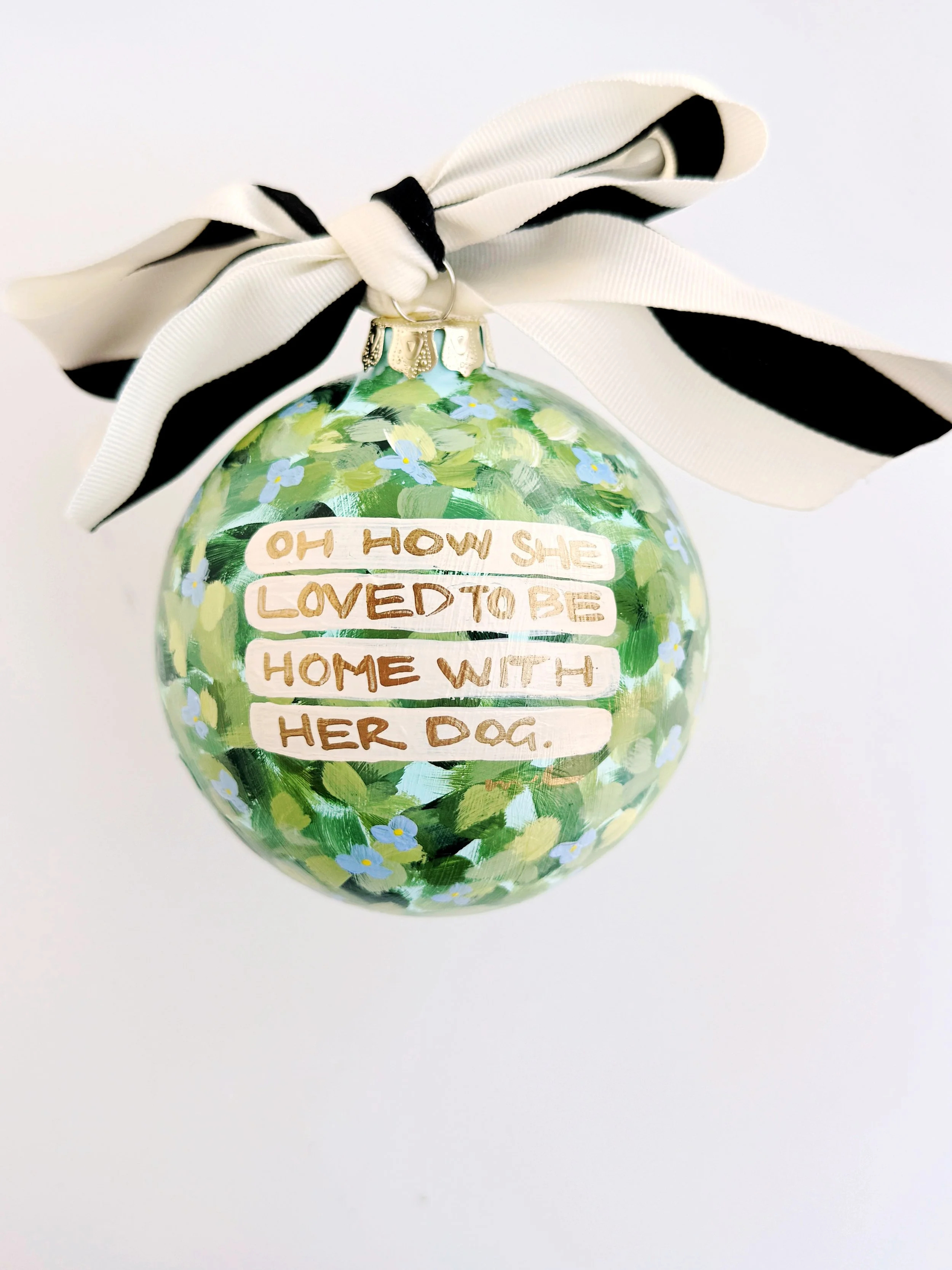 Periwinkle Homebody Ornament