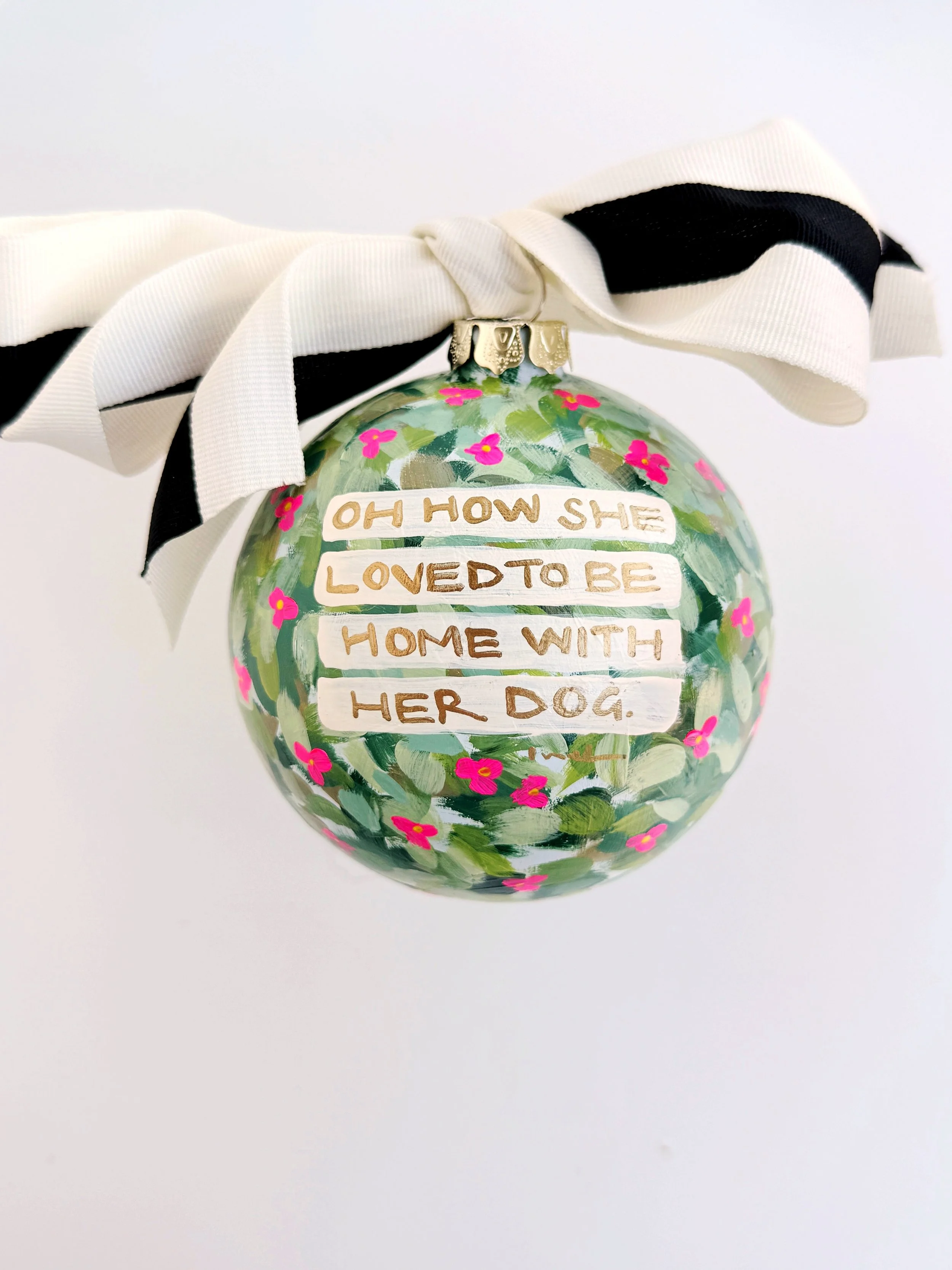 Pink Homebody Ornament