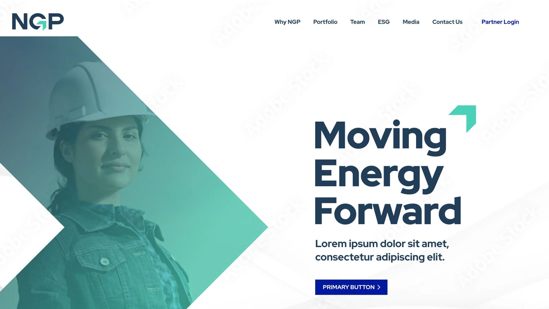 Early Iteration of Homepage Hero