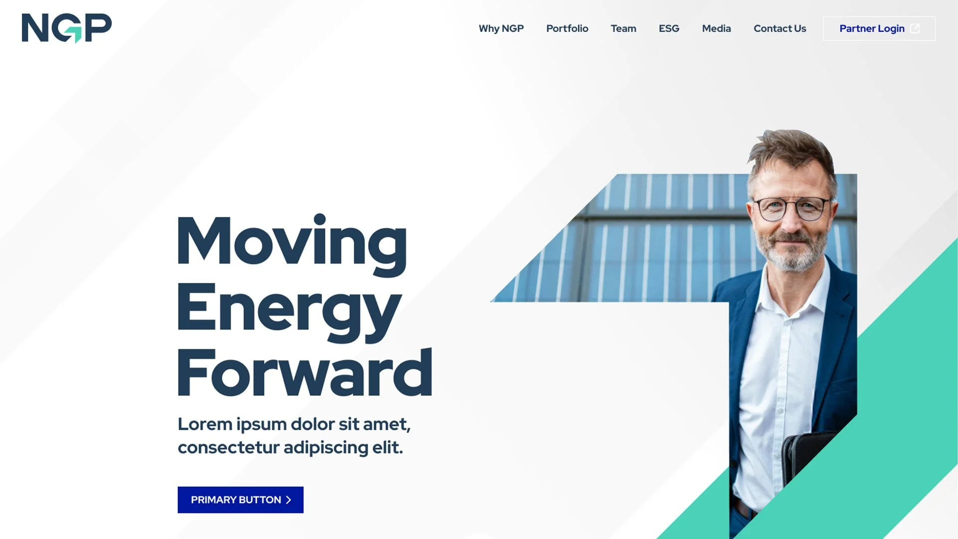 Early Iteration of Homepage Hero