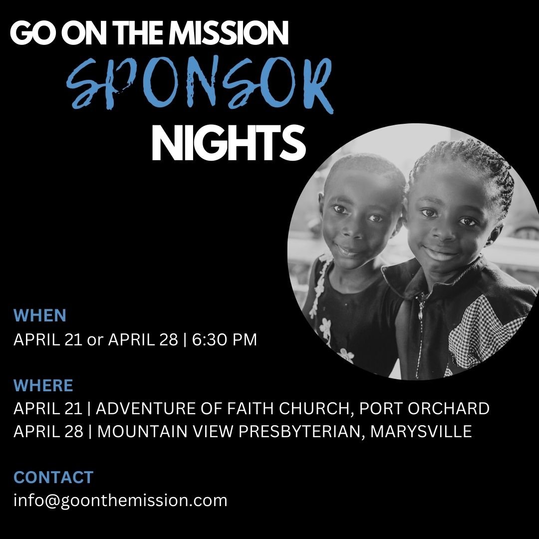 Last chance to register for our Port Orchard Sponsor Night, don't miss out!

https://www.goonthemission.com/sponsor-nights