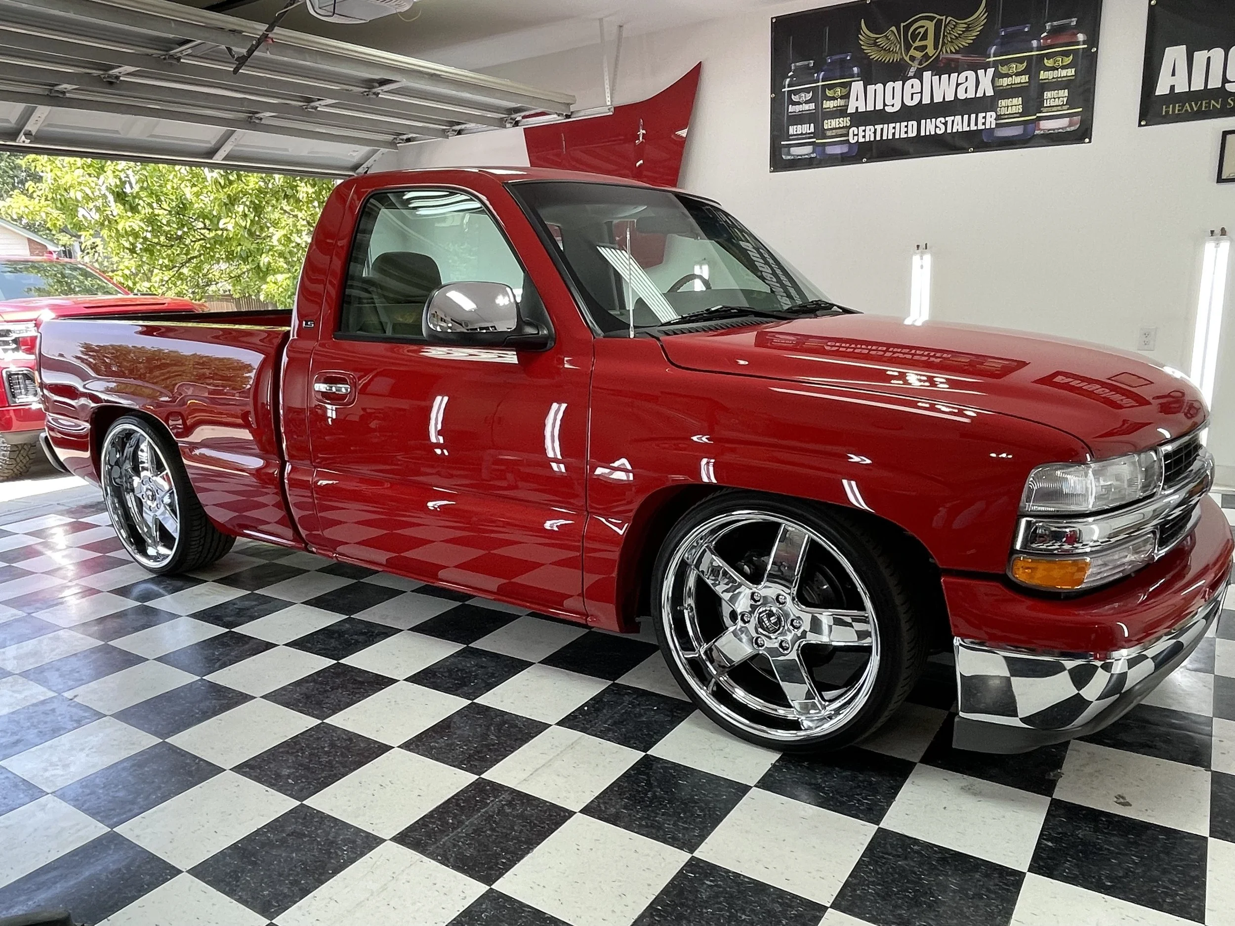 Red Pickup