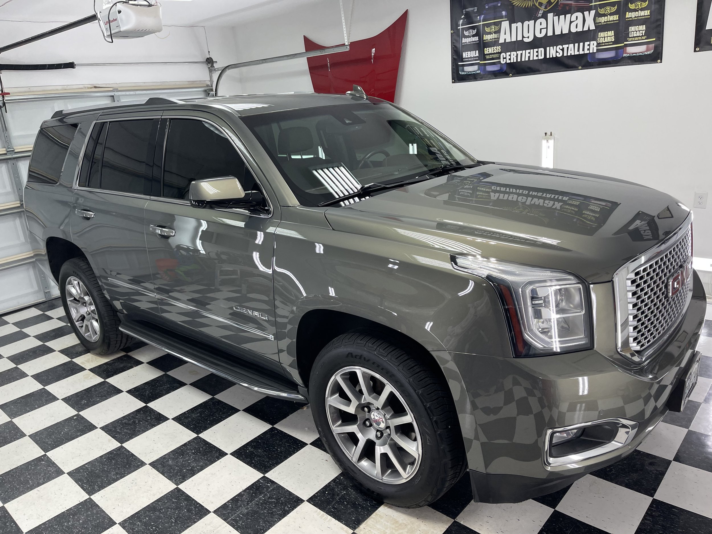Grey SUV