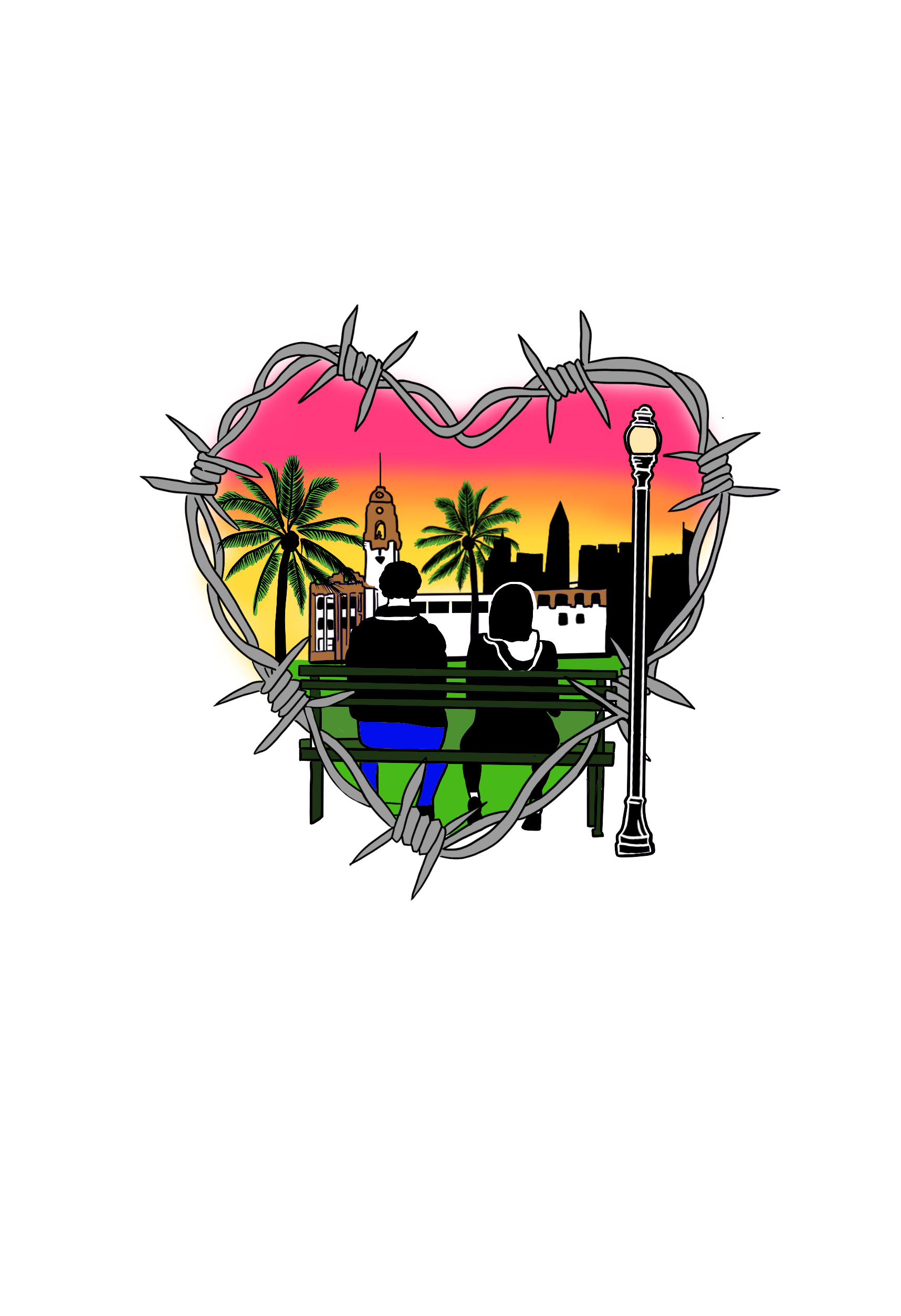 Dolores Park (Sticker) - Frisco Love Letter