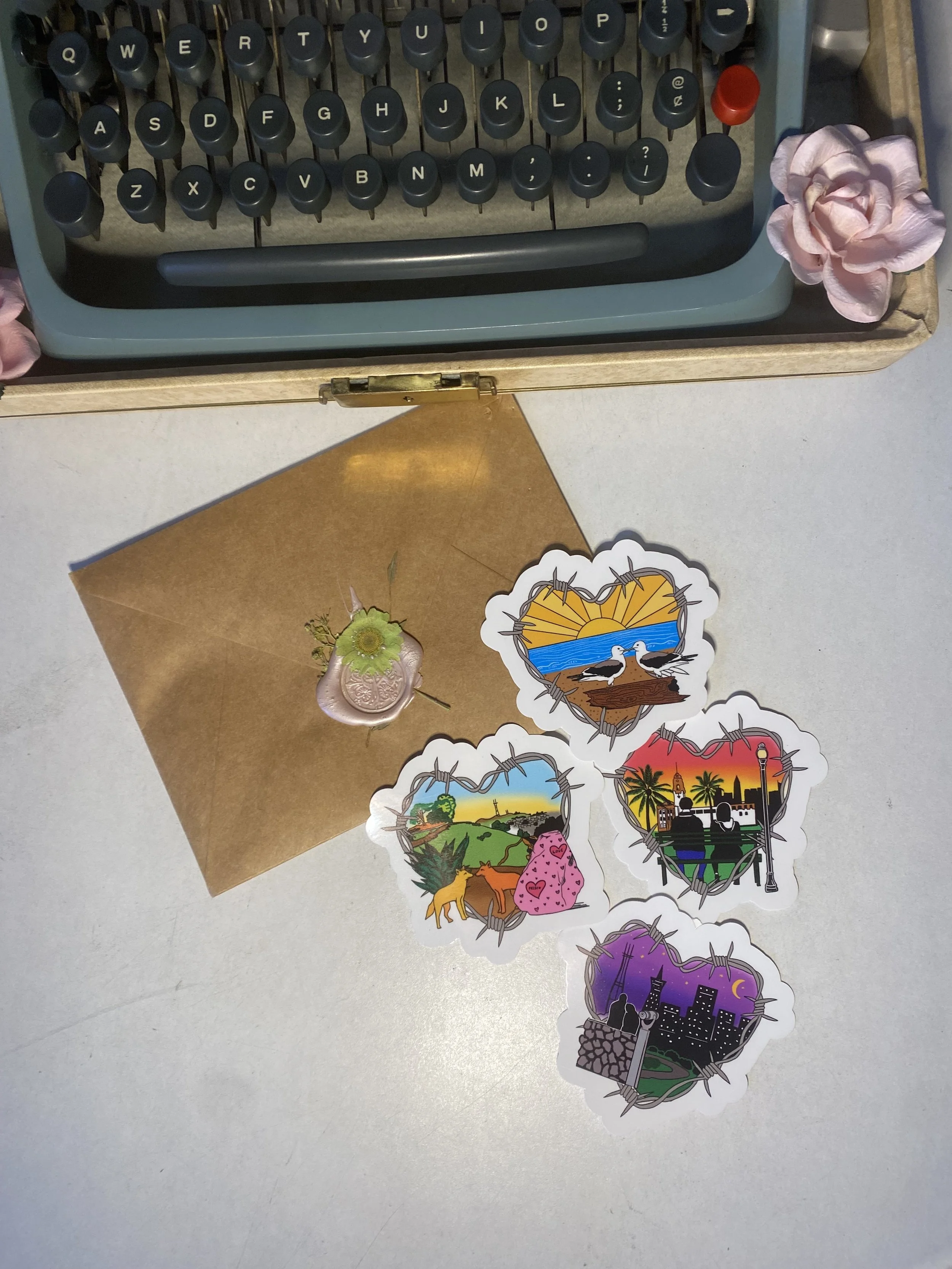 Sticker Pack - Frisco Love Letter