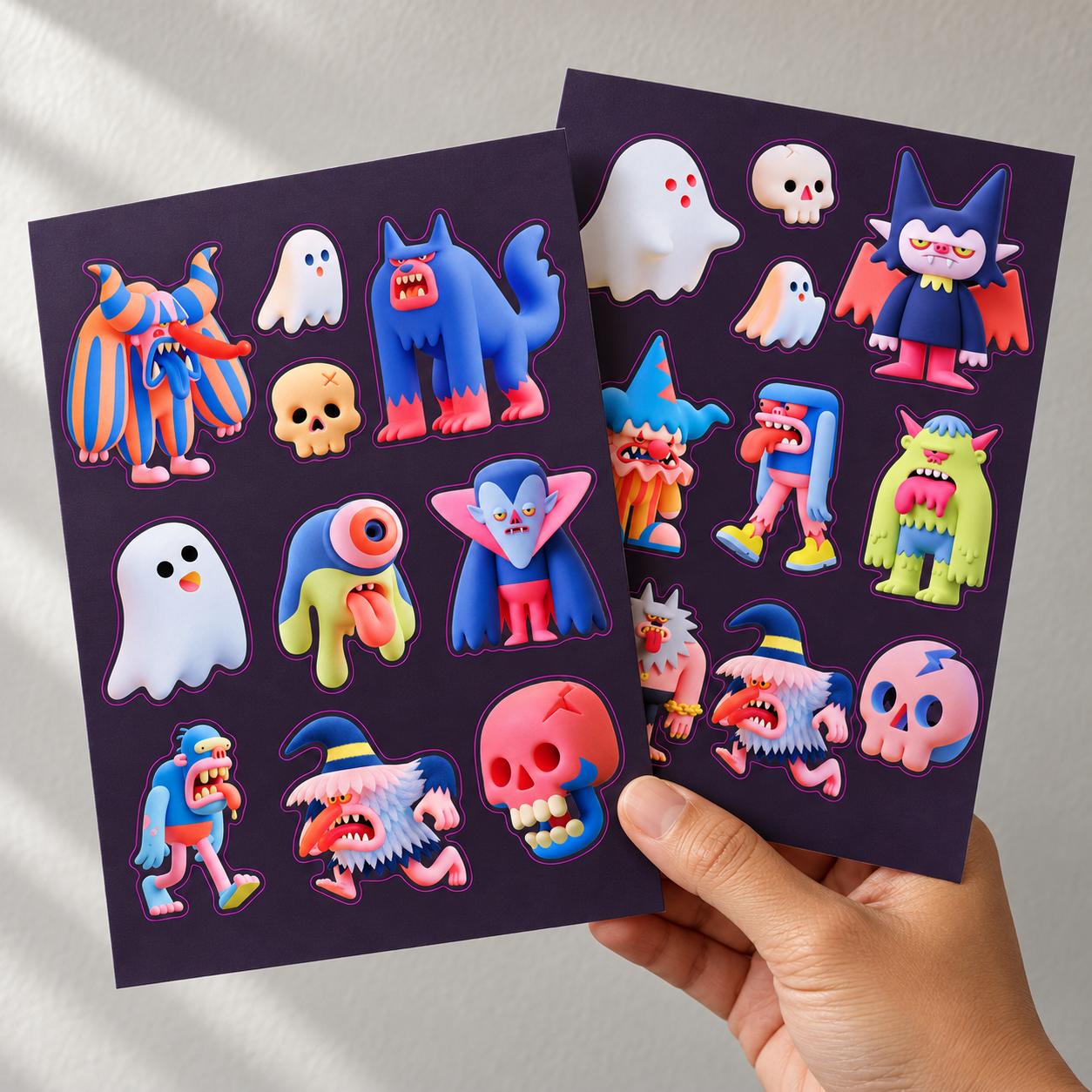 Classic Monster Stickers