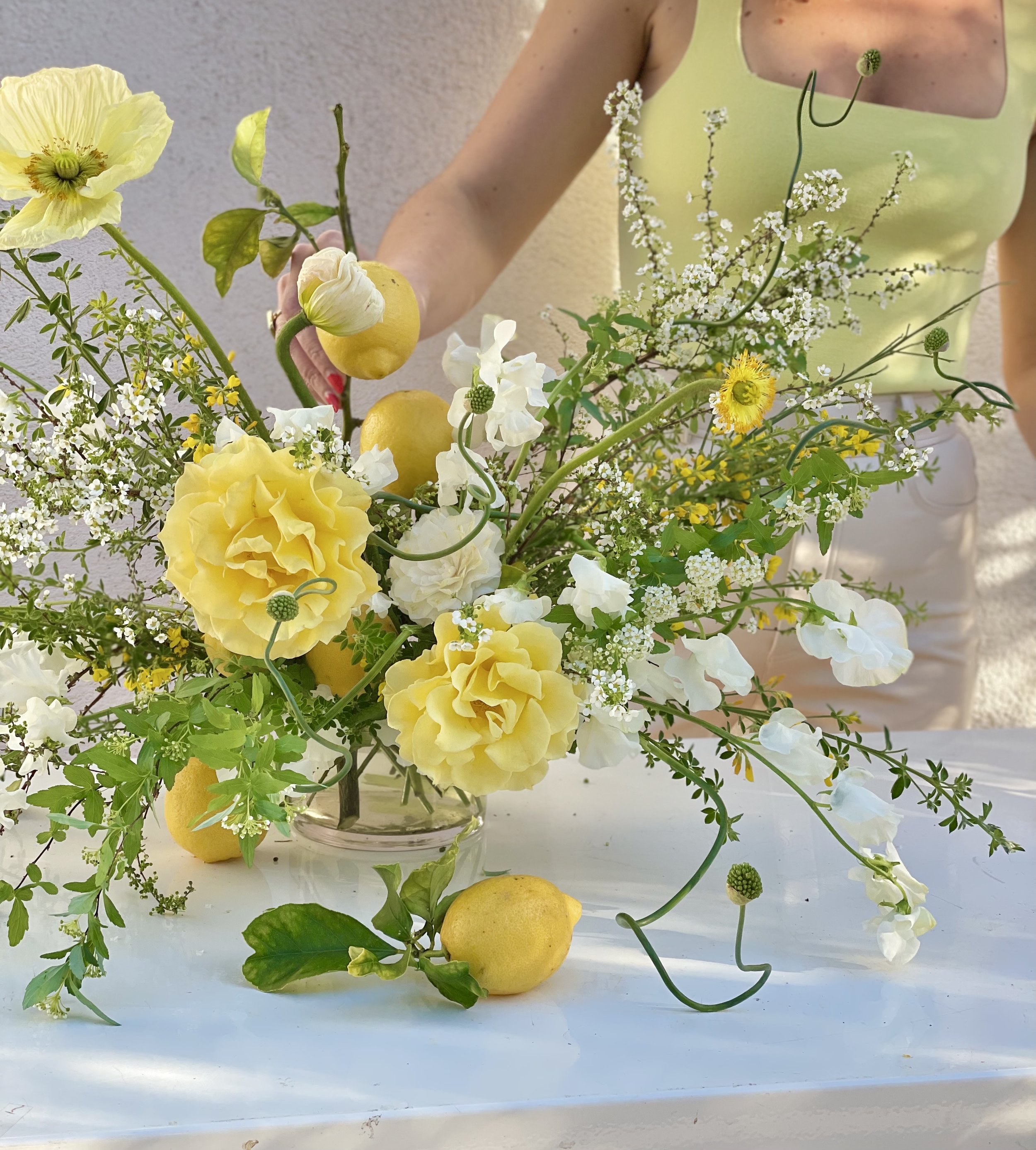 Garden Arrangement with the Seasons Best