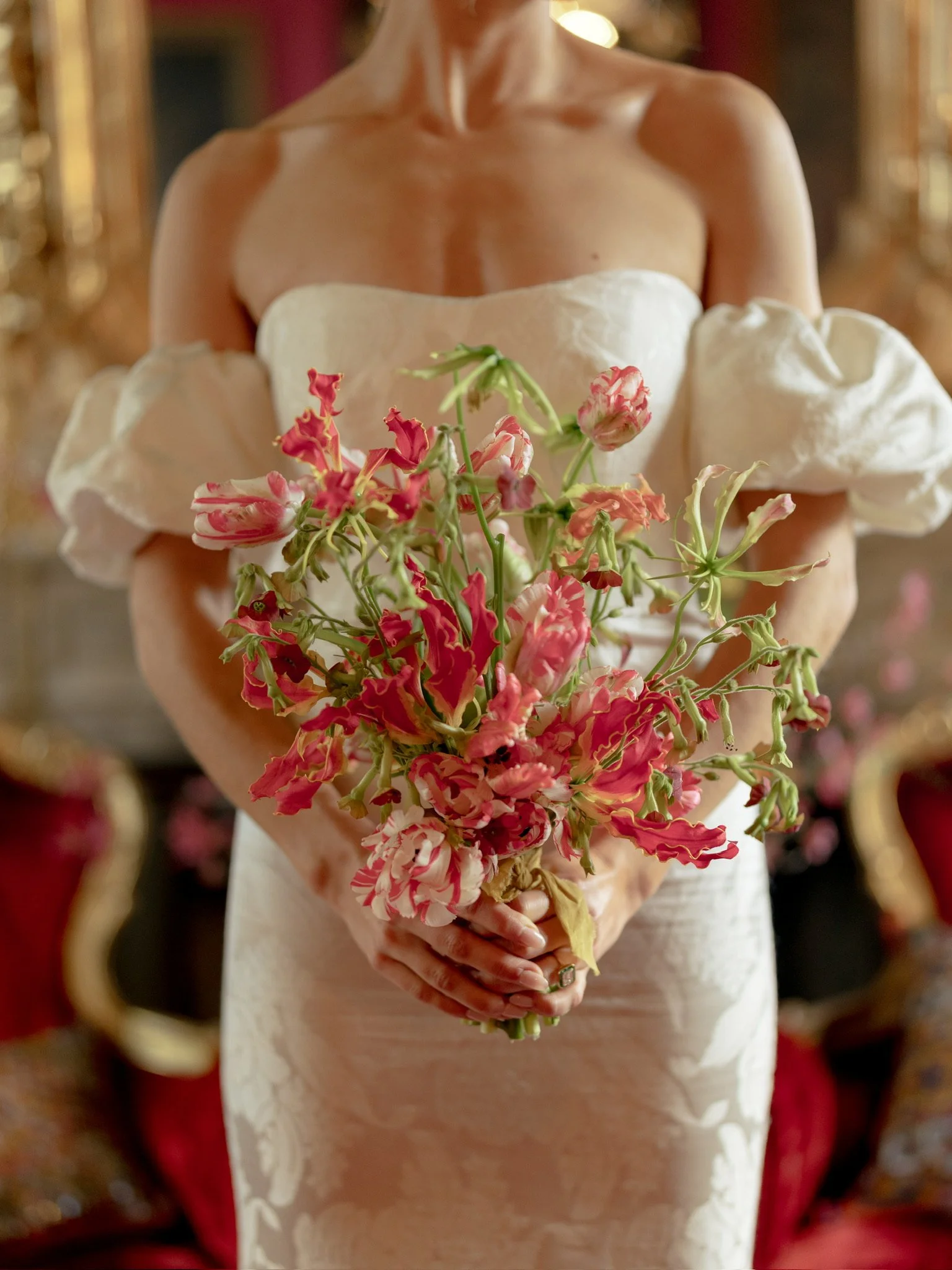 Bridal Bouquet & Boutonniere
