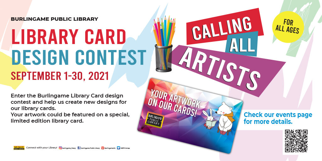 Burlingame Library Card Design Contest — Burlingame
