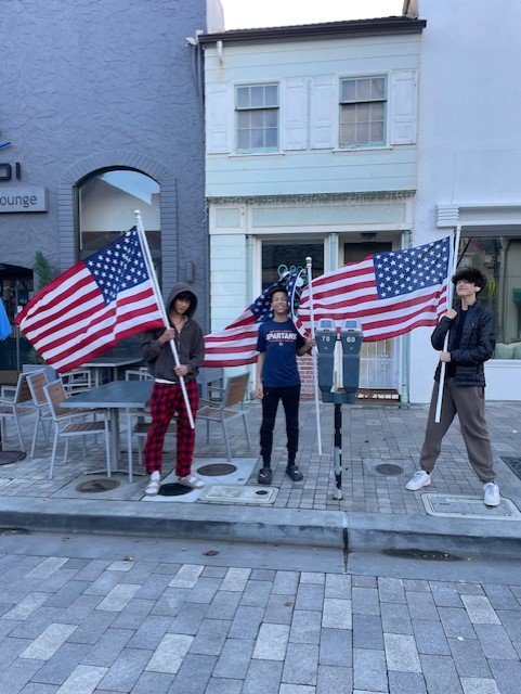 2024 Presidents Day Flag Crew