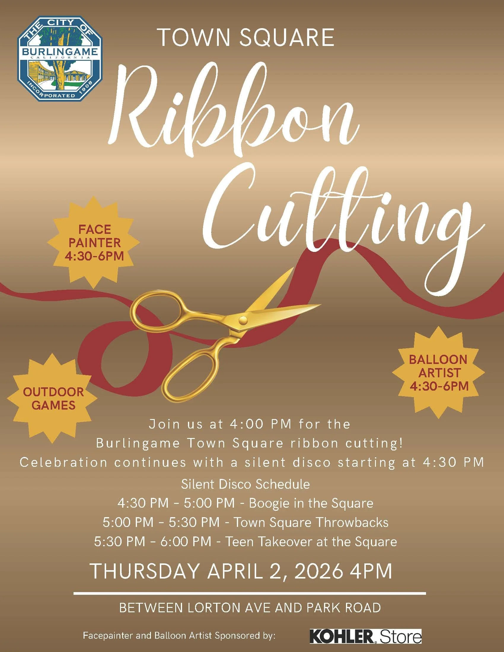 Town Square Ribbon Cutting and Family Fest