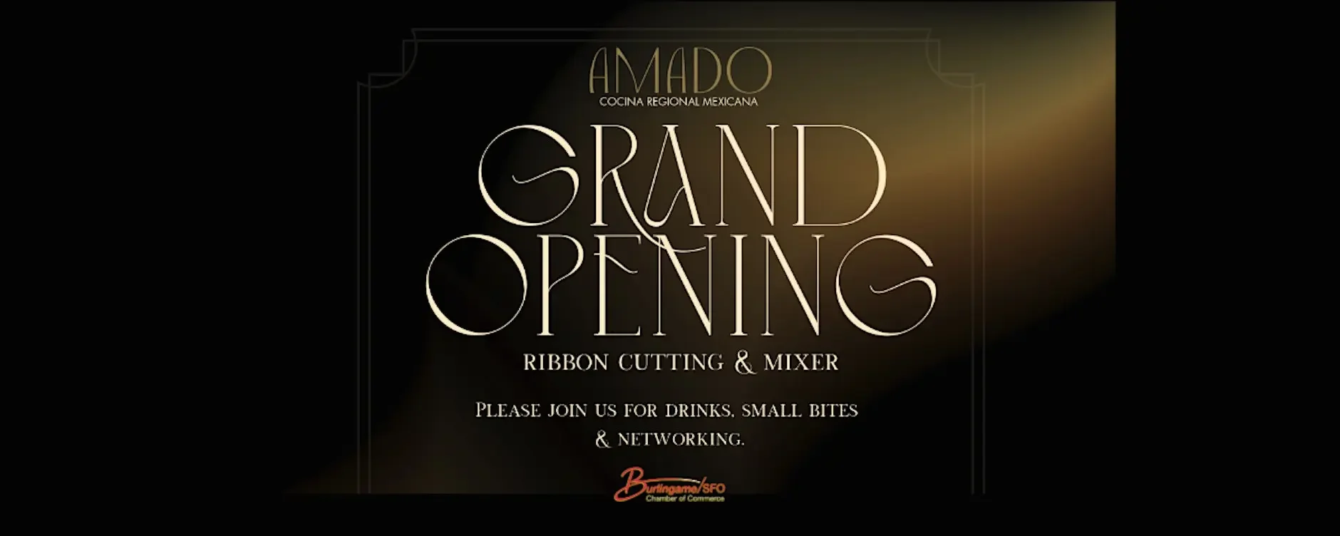 Grand Opening at Amado Restaurant