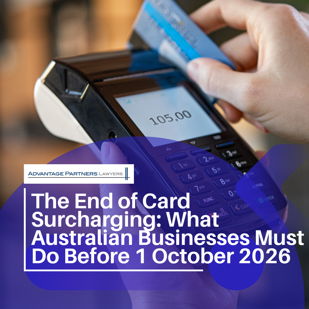 The End of Card Surcharging: What Australian Businesses Must Do Before 1 October 2026