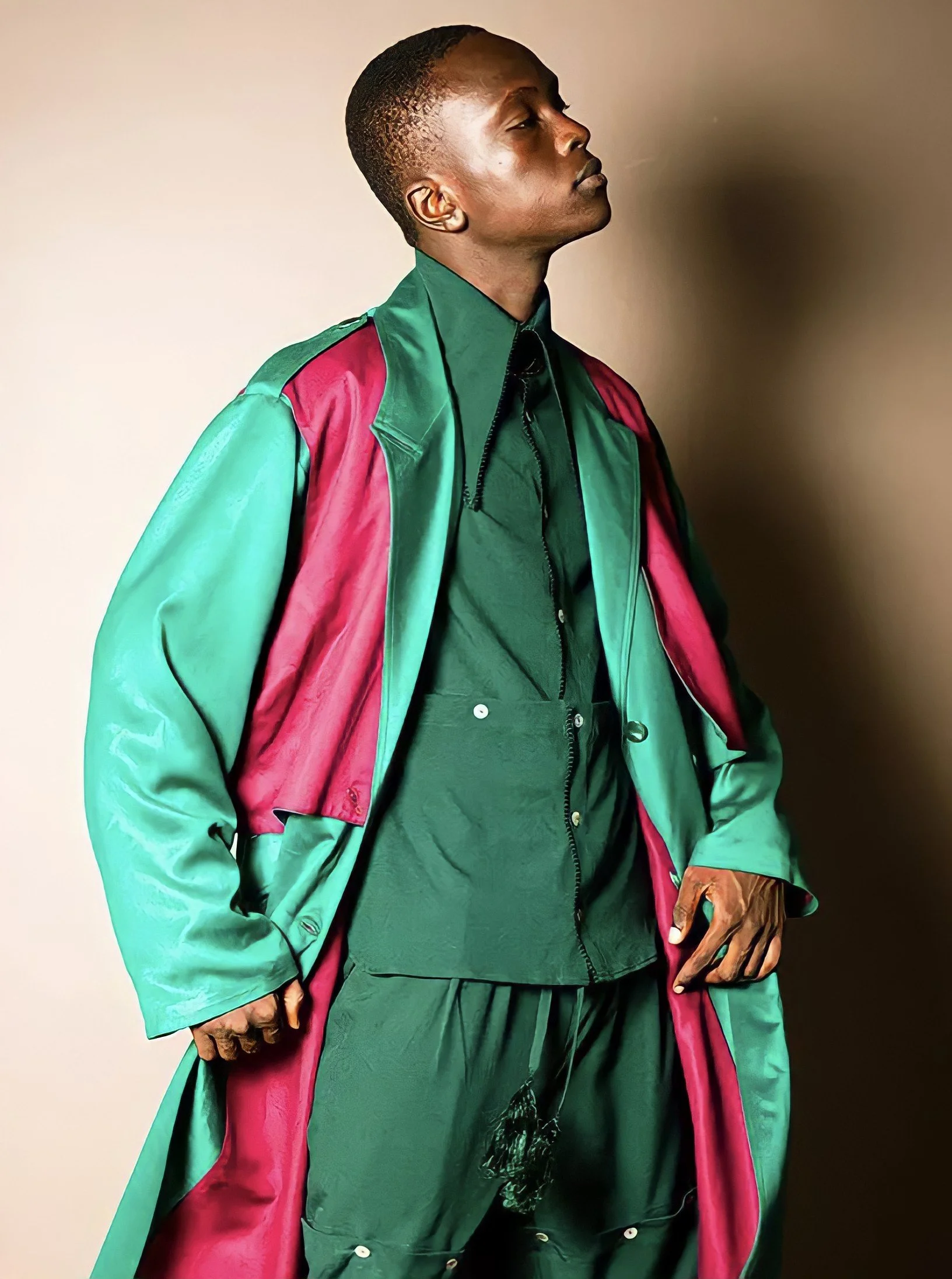 Mina BineBine Fashion show 2021 Patch work 