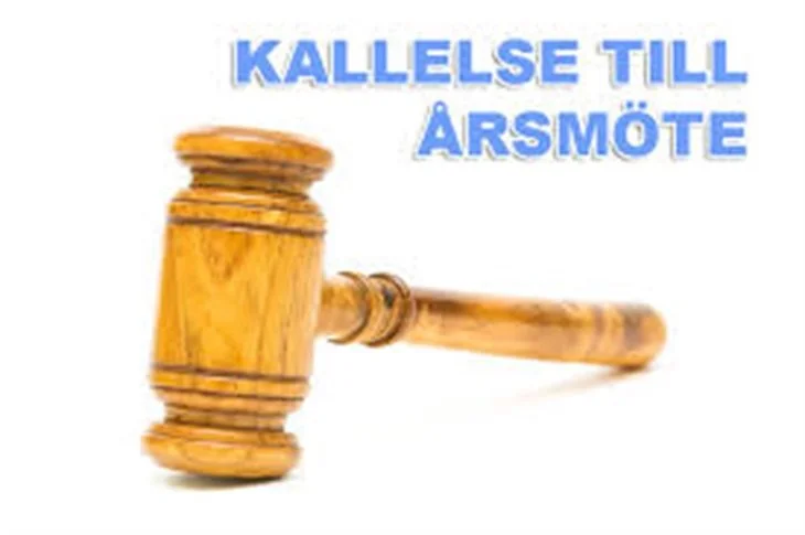 Årsmöte - kallelse