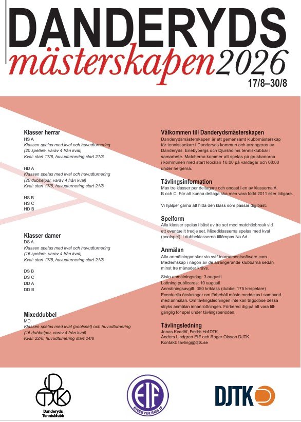 Danderyds-mästerskapen 2026