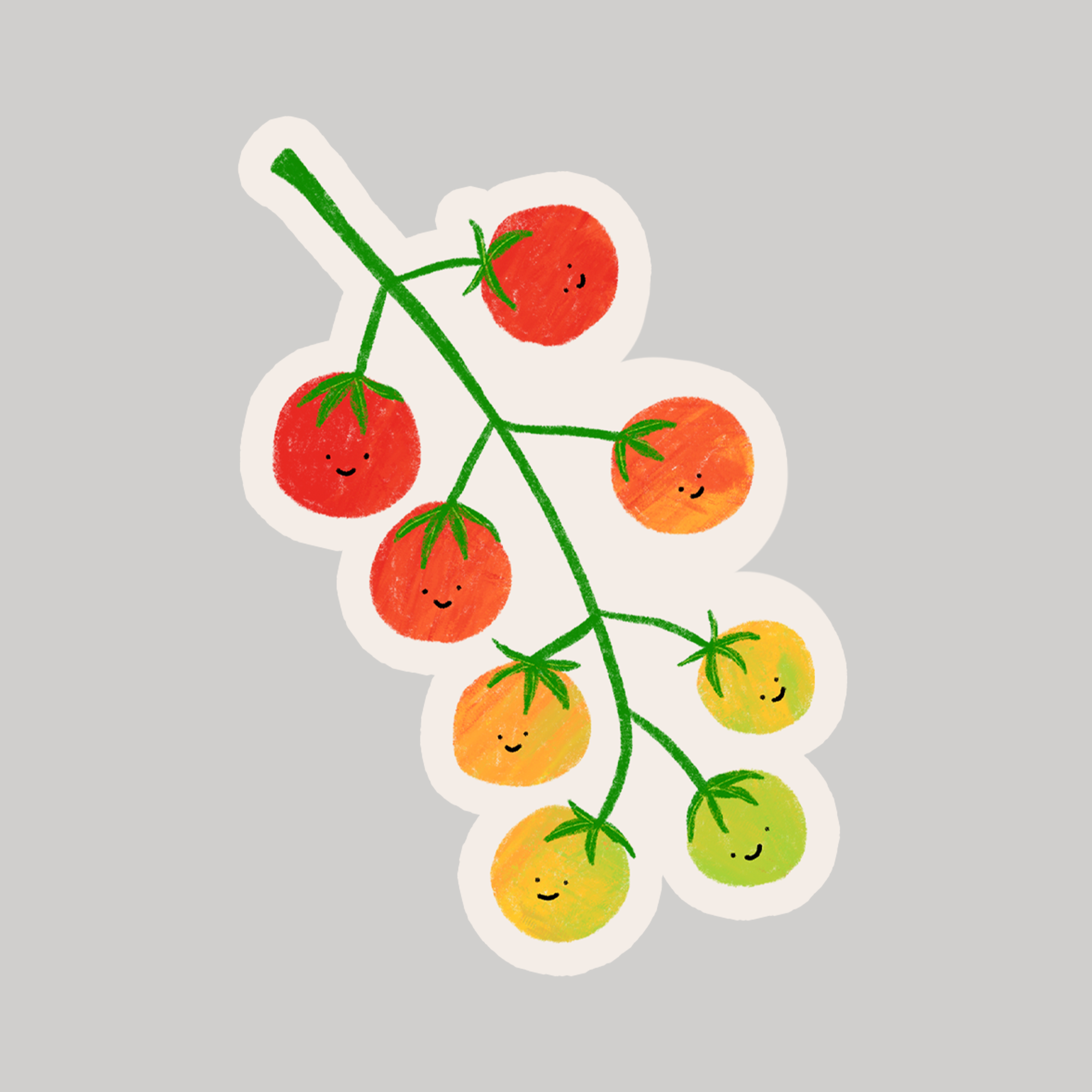Cherry Tomato Sticker