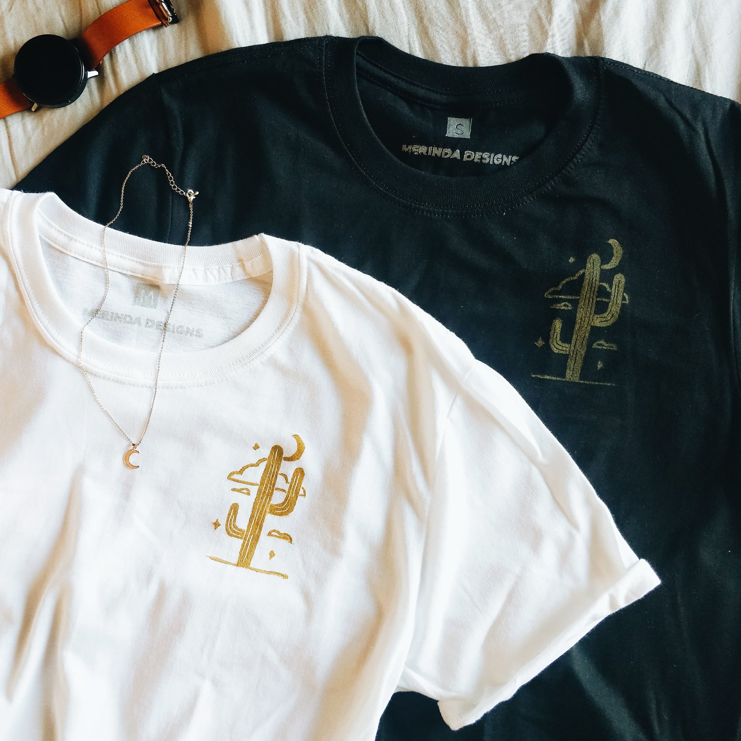 Cactus-Night-handmade-t-shirt-block-printed-australian-gold.jpg