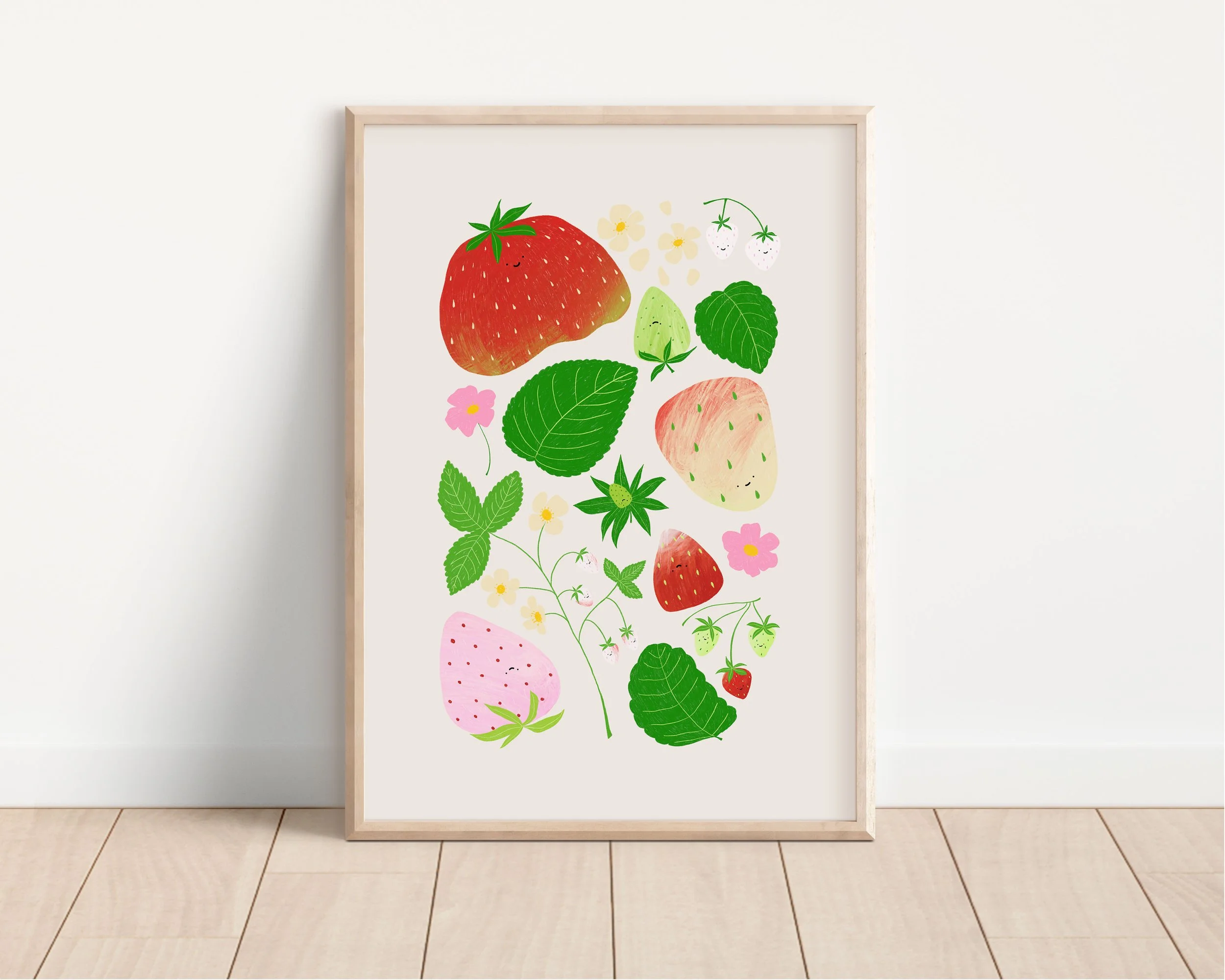 Strawberry Art Print