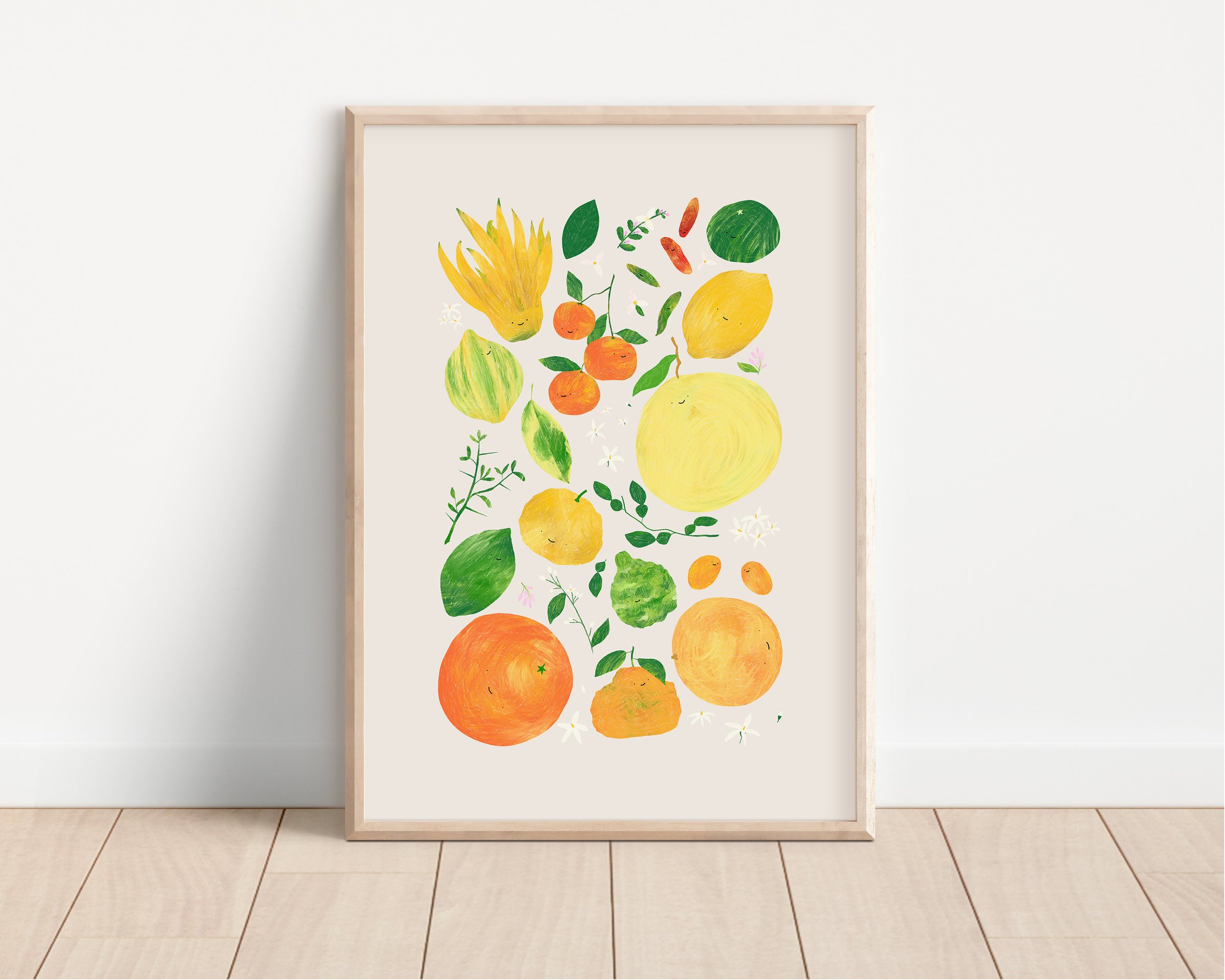 Citrus Varieties Art Print