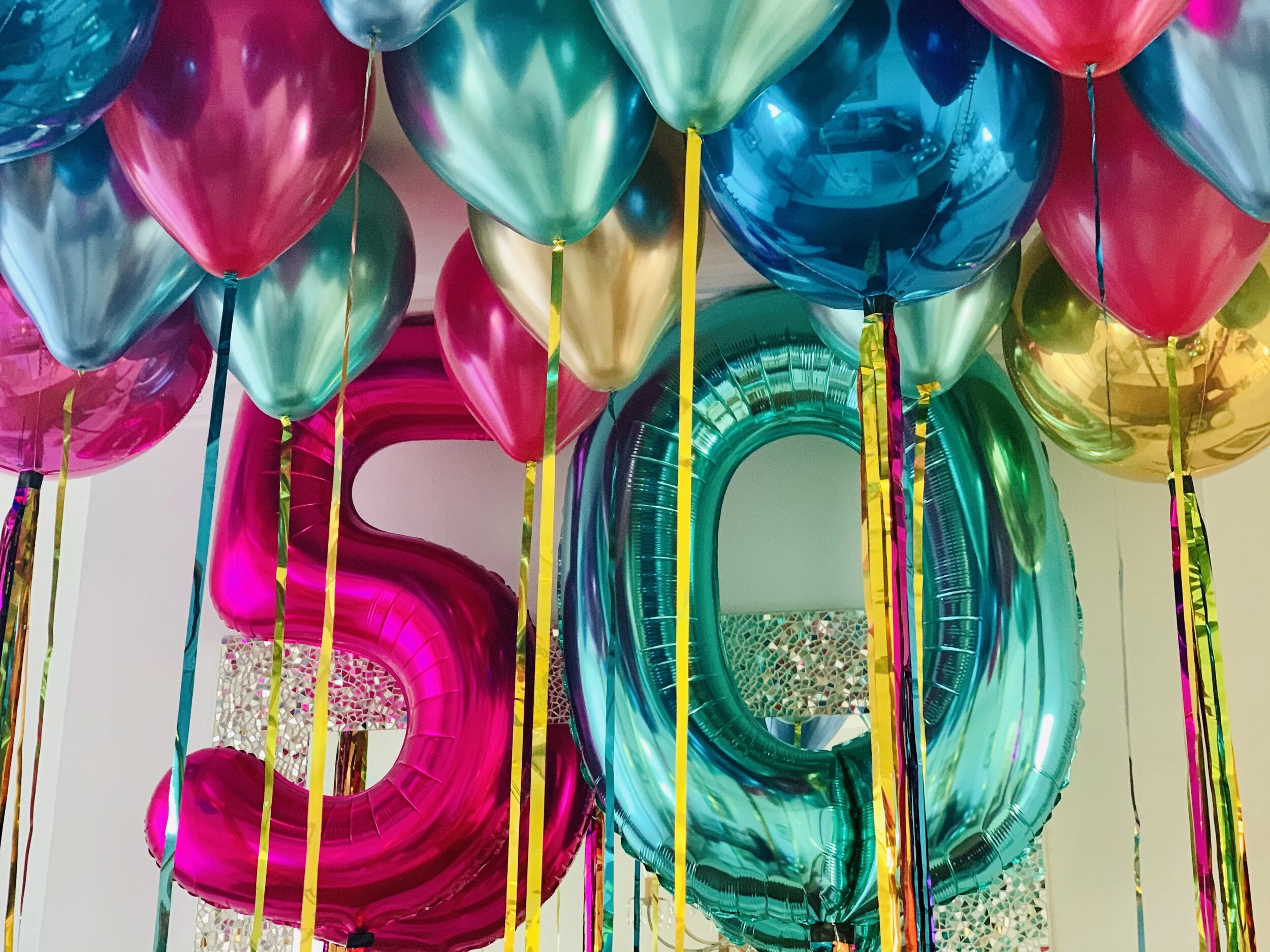 Metallic balloons and numbers - Shenanigans.jpg