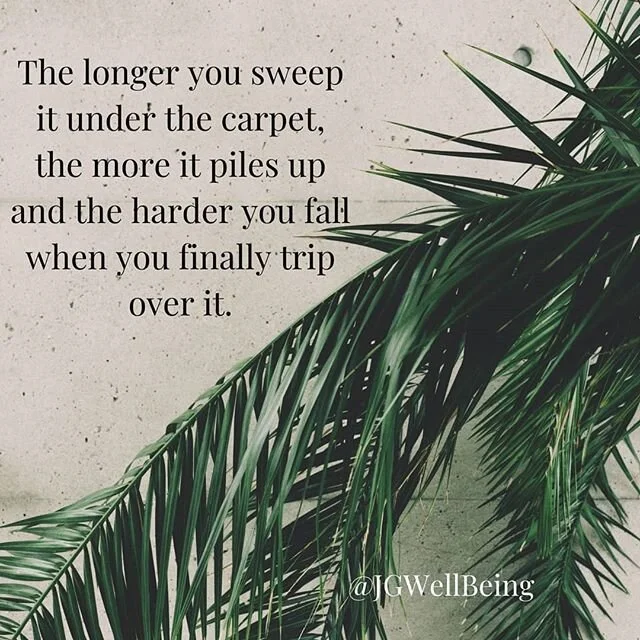 Everything is stored within us, the longer we choose to ignore emotions or feelings, we are just storing them up to come out in other ways.

Let&rsquo;s consider what happens if someone is trying to block negative emotions all the time. More and more