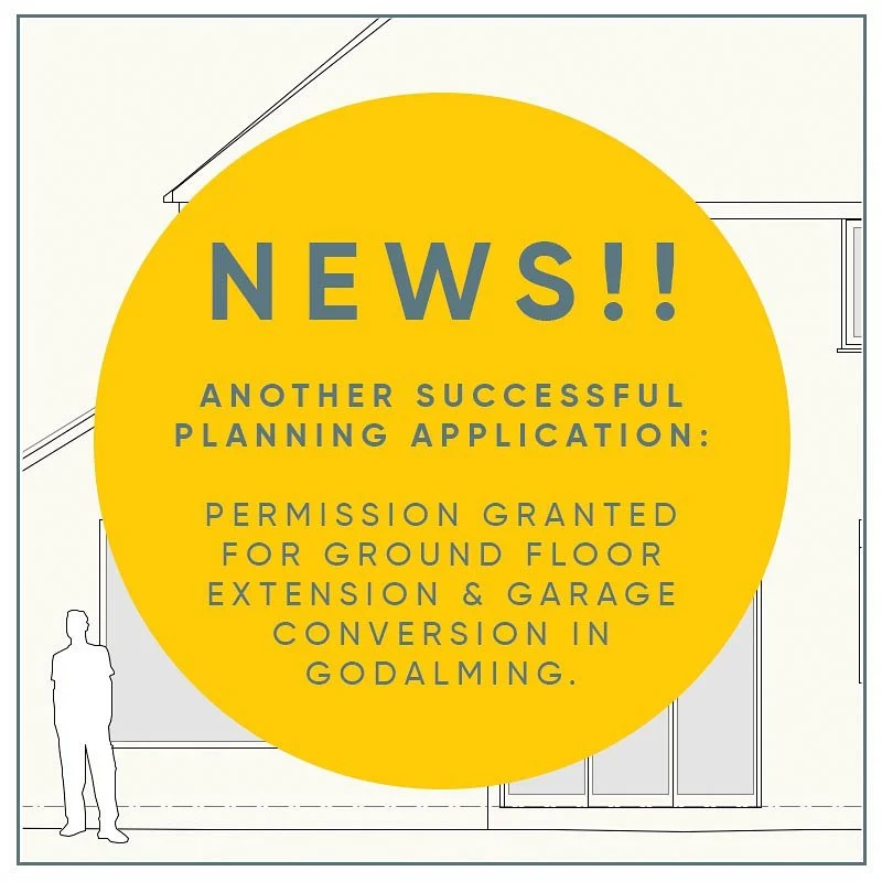A couple of approvals have come through recently. This one is for a lovely pitched roof extension to create a light filled study/guest room overlooking the garden. Combined with internal alterations to maximise the ground floor space, we can&rsquo;t 