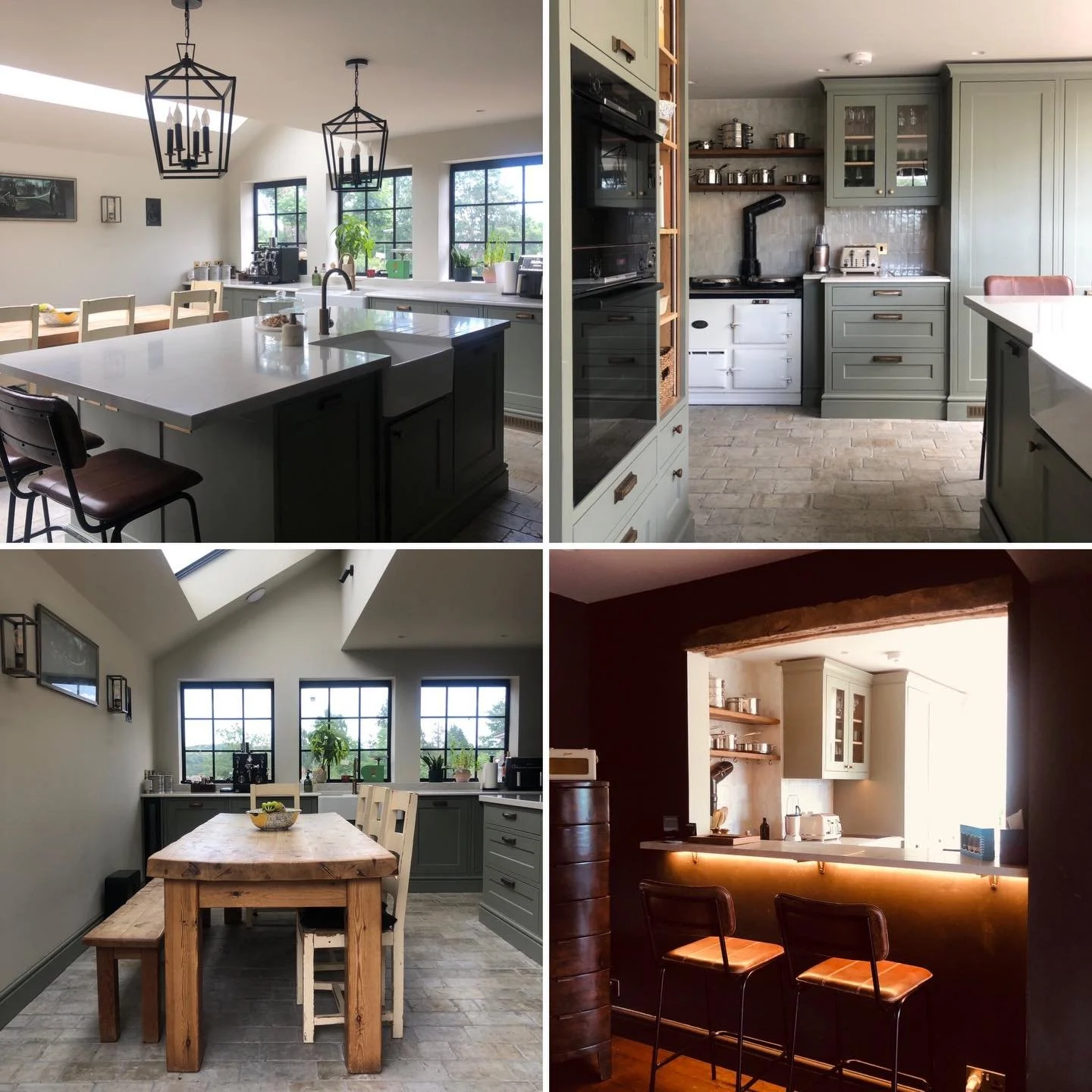 Dropped in to see this lovely home today.
We designed an extension to all 3 floors of this one, to create more living space and extra bedrooms. Along with the planning process and detailed construction drawings, we also manufactured and fitted their 
