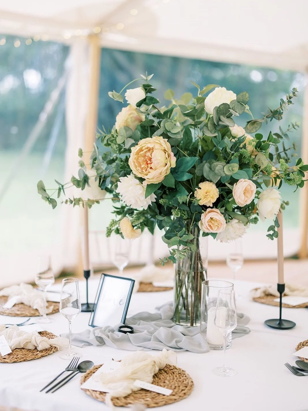 Our &lsquo;Blush Blooms&rsquo; collection combines the soft hues of a summer evening with an abundance of lush green foliage.

Combined with pastel pinks, peachy orange and ivory tones, this subtle colourful display will work perfectly in any venue a