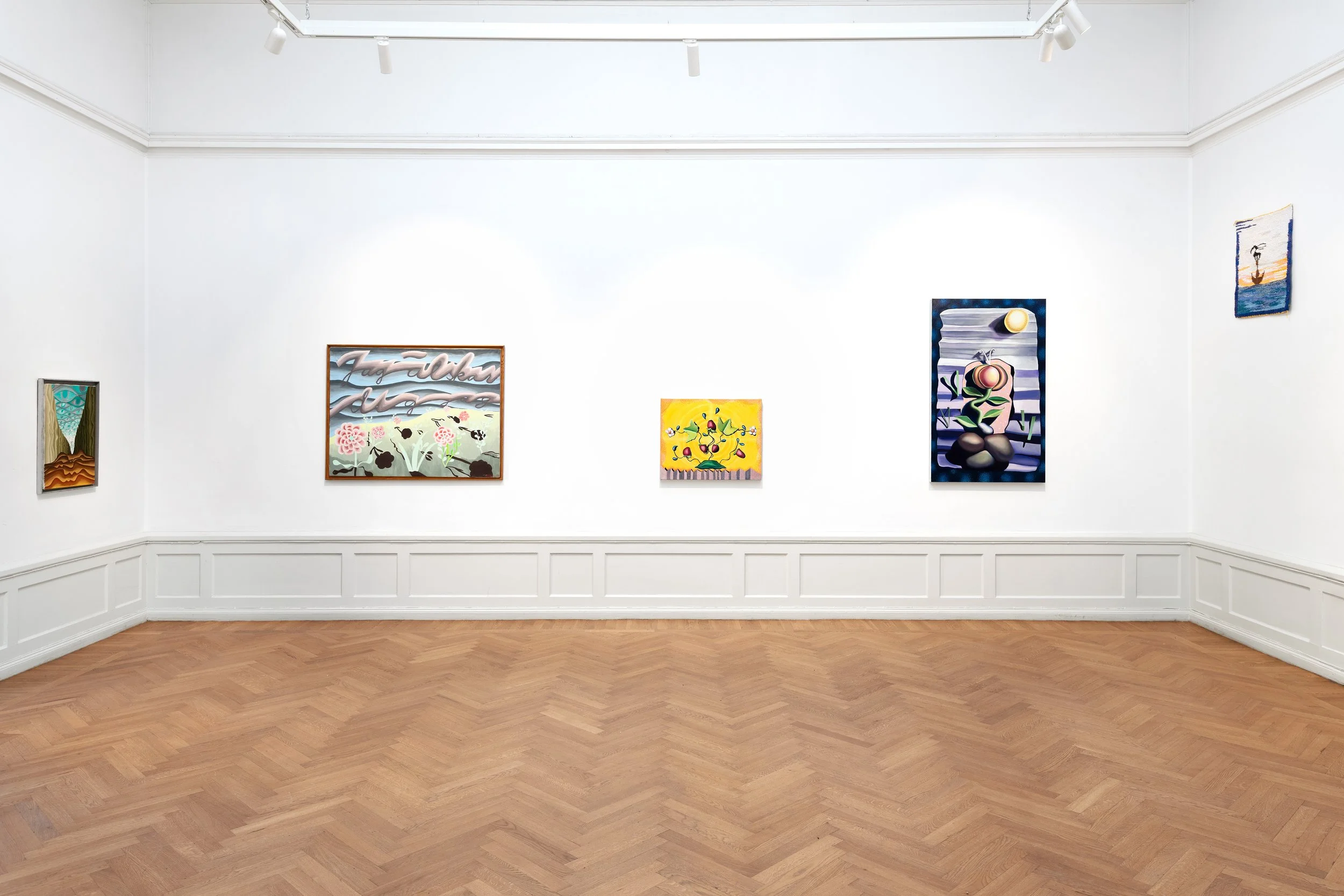 Installationsvyer ''Märklighet!''Konstnärshuset 2026 - Fotograf: Sissela Jensen