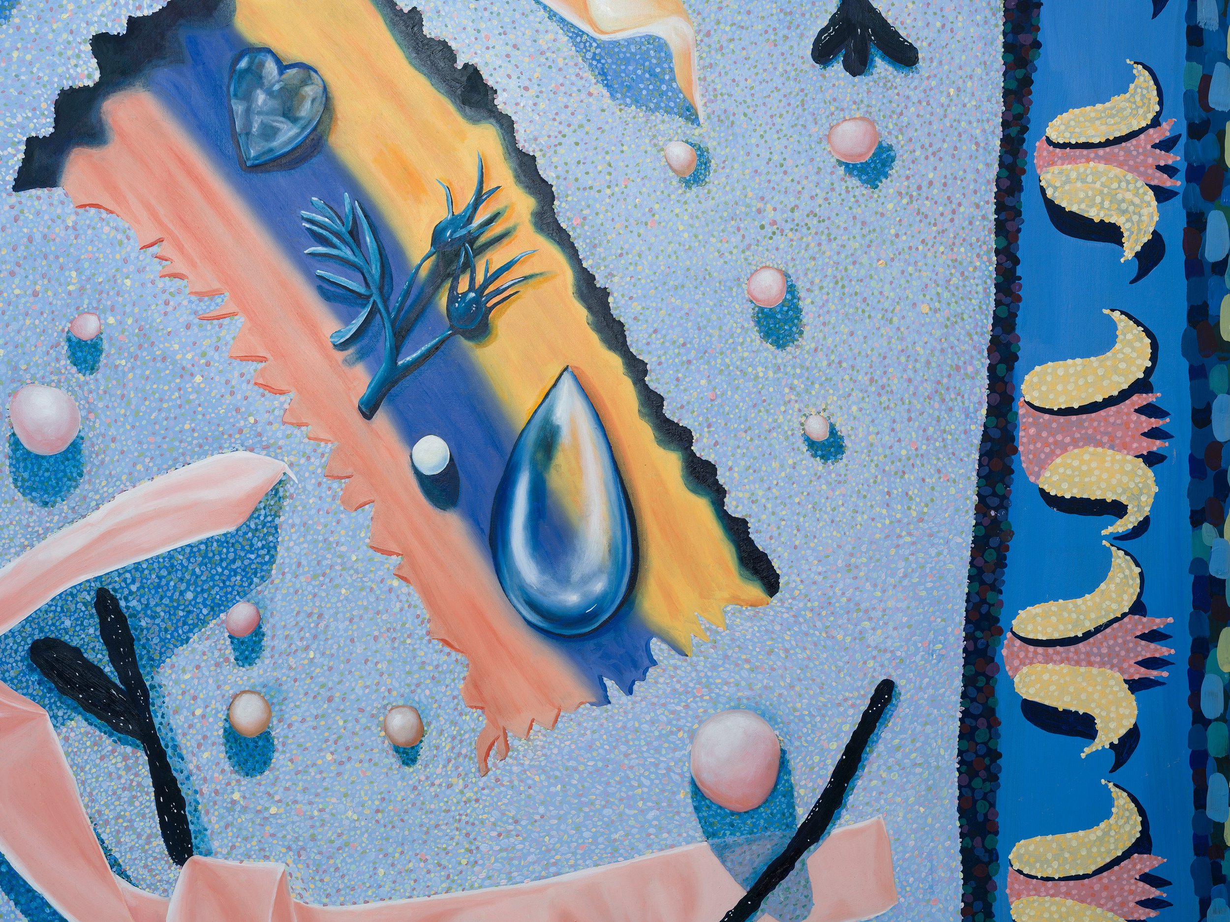 𝙇𝙤𝙣𝙜 𝙇𝙤𝙨𝙩 𝙁𝙧𝙞𝙚𝙣𝙙, 2025, Oil on Linen, 150x120cm